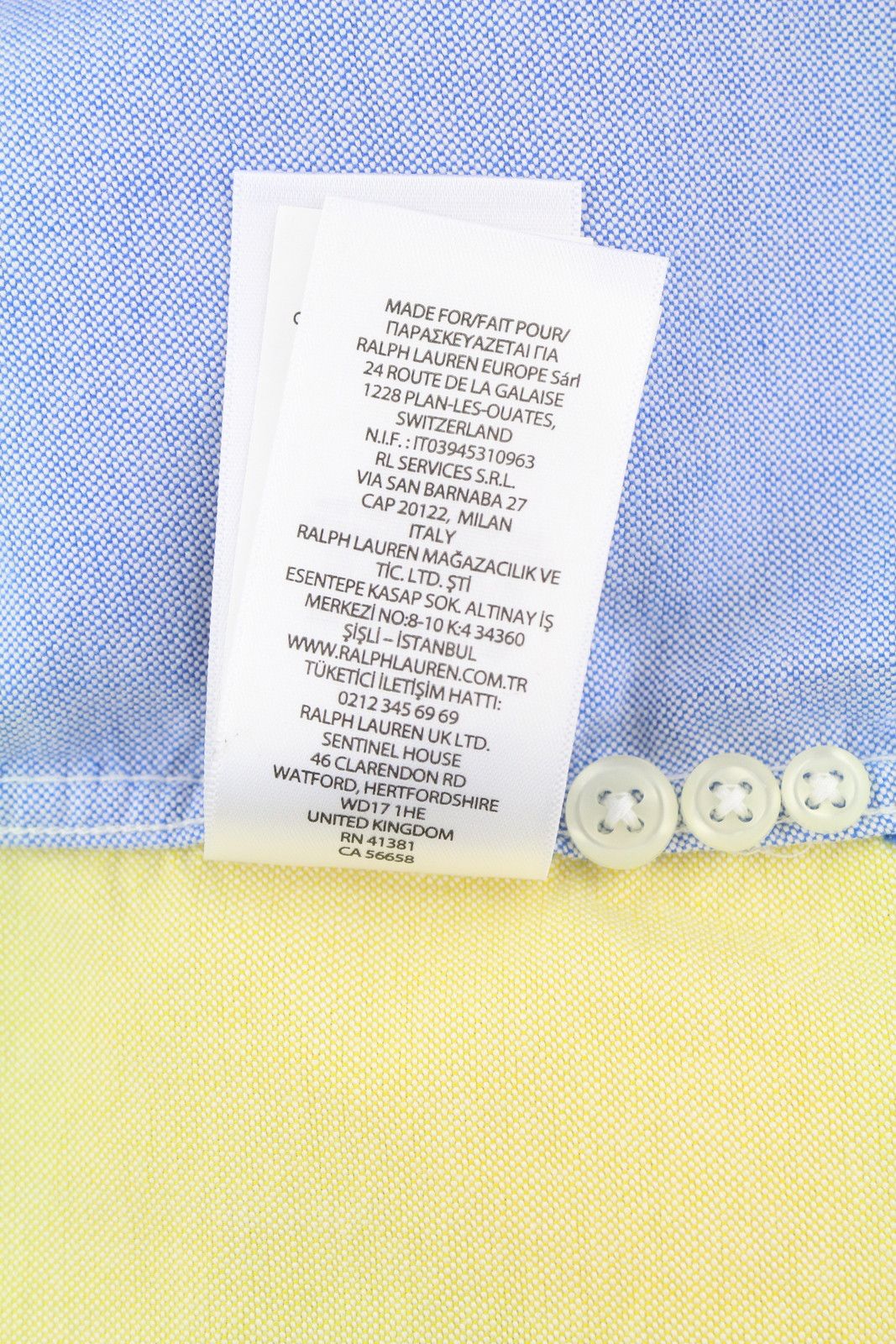Ralph Lauren M Colourful Button-Down Neck Custom Fit Casual 87021 Size US M / EU 48-50 / 2 - 12 Thumbnail