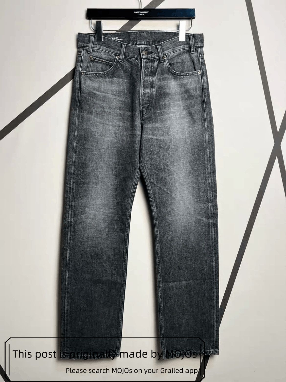 Celine Sz 31 Celine 25SS Kurt Washed Denim mojos2311 Size US 31 - 1 Thumbnail
