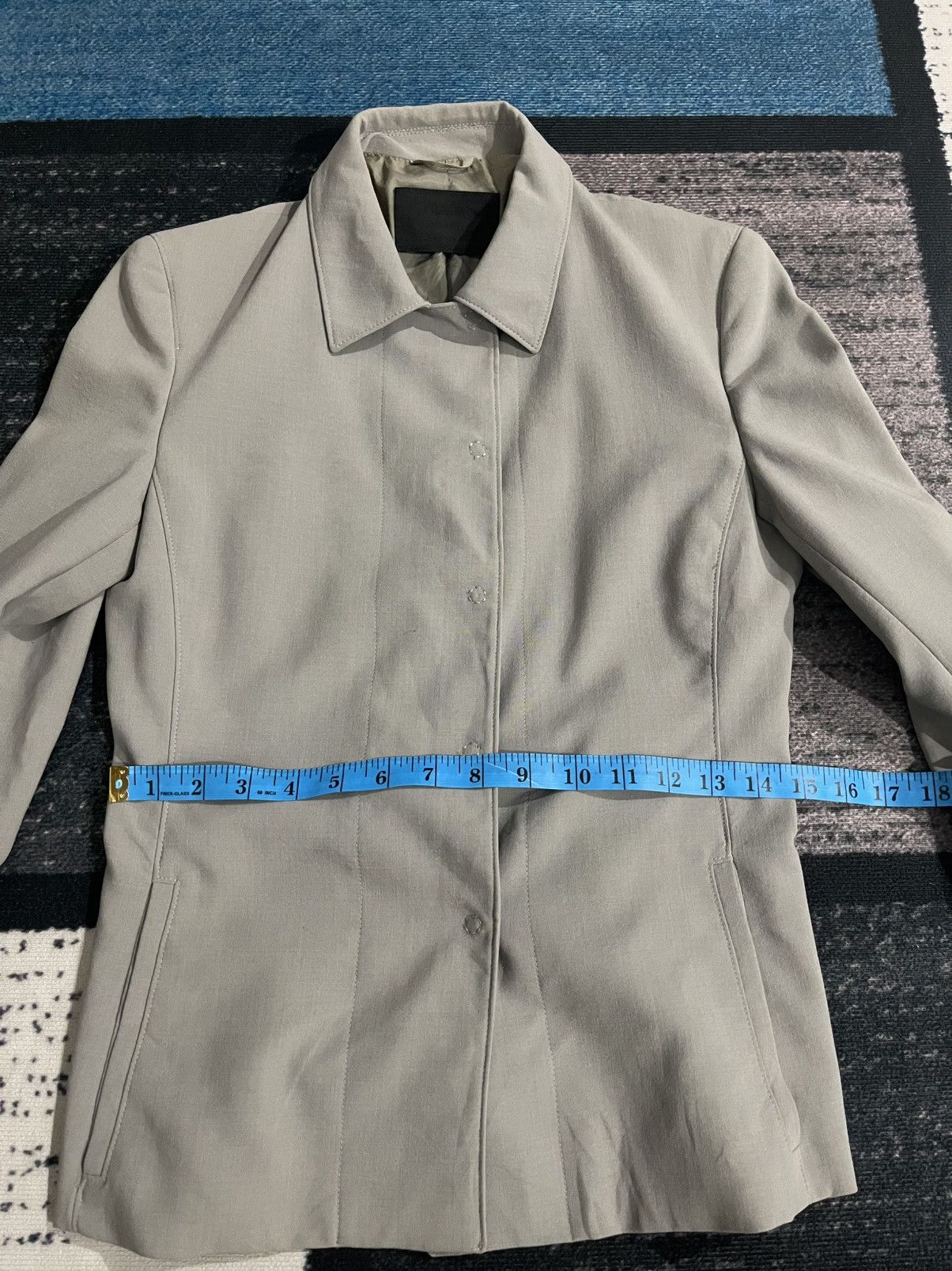 Prada × Vintage Vintage Prada Milano Snap Button Jacket Size XXS / US 00 / IT 34 - 22 Thumbnail