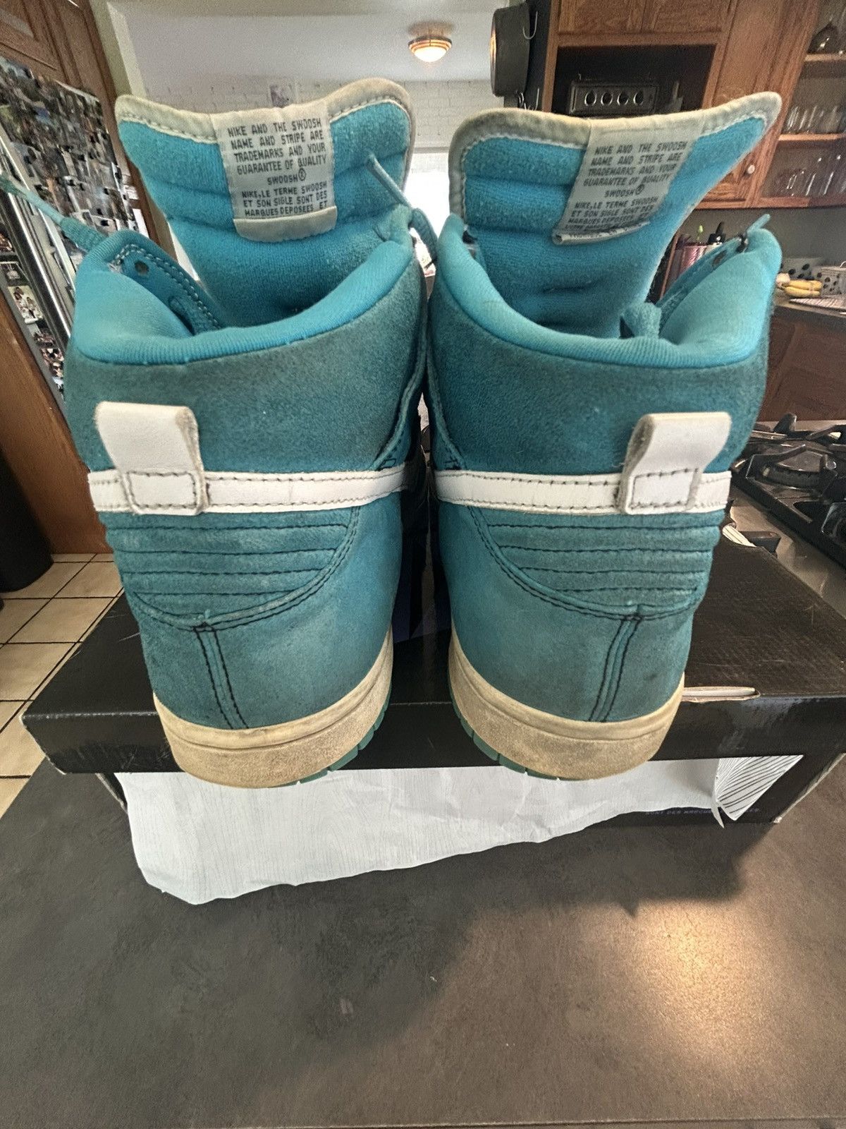 Nike Nike dunk pro sb high top “send help” Size US 11 / EU 44 - 2 Thumbnail