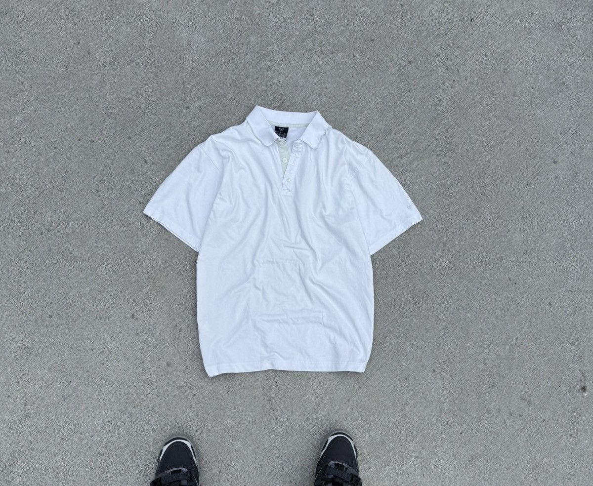 Nike × Vintage Vintage Nike y2k avantgarde streetwear rare polo shirt Size US M / EU 48-50 / 2 - 3 Thumbnail