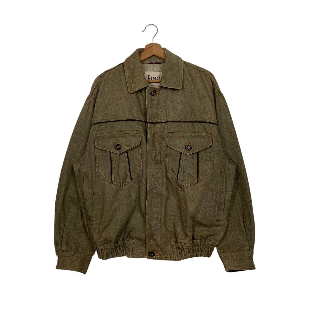 Japanese Brand Japanese Brand E Dolce Elegante Denim Jacket Size US M / EU 48-50 / 2 - 1 Thumbnail