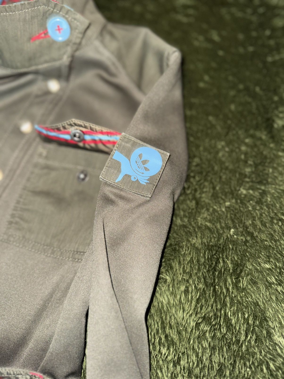 Adidas [85] 00s Adidas Originals Patchwork Military Jersey Dress Size S / US 4 / IT 40 - 5 Thumbnail