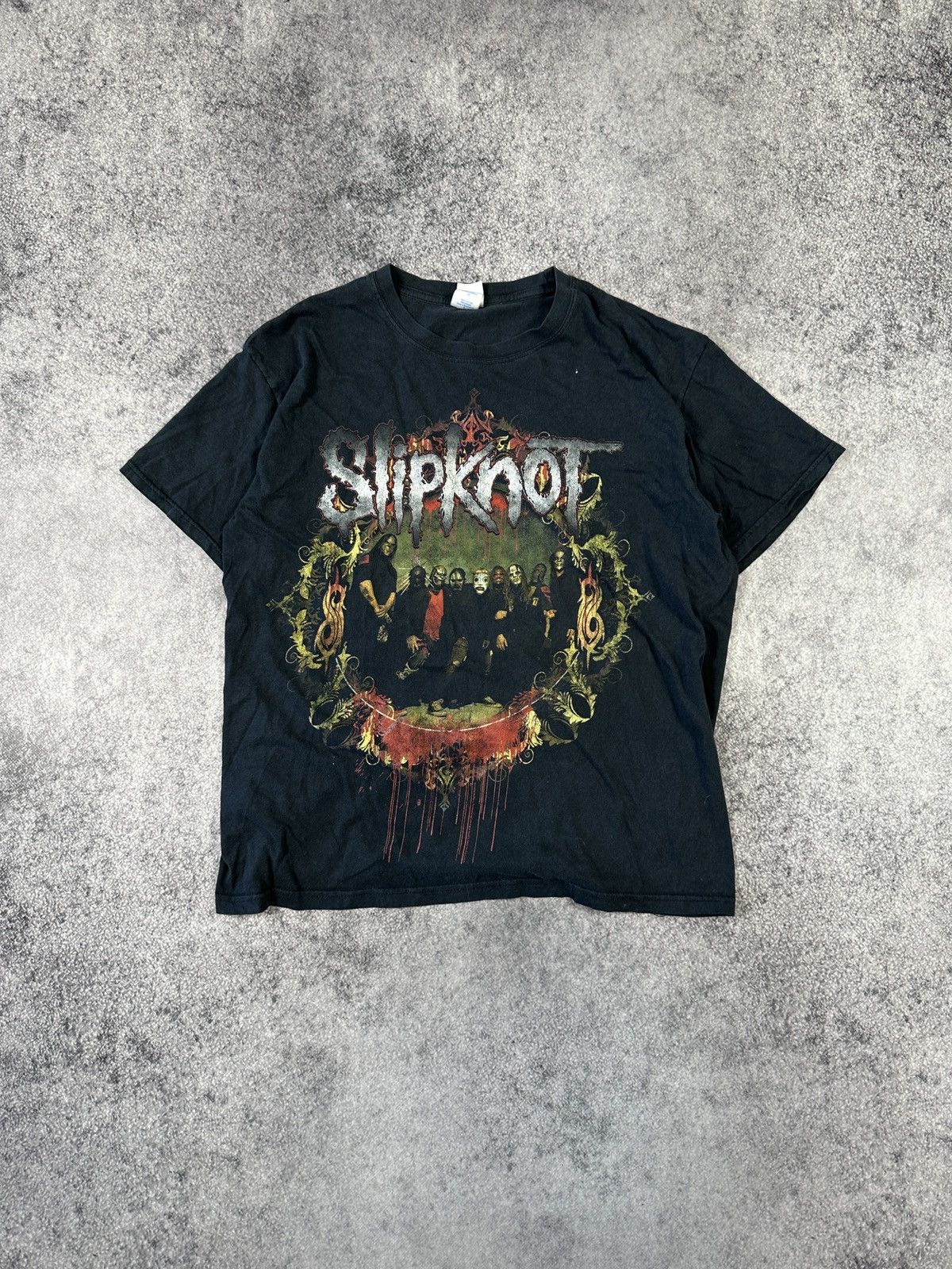 Band Tees Vintage Slipknot Bands Tees T-shirt Streetwear Vintage USA L Size US L / EU 52-54 / 3 - 1 Thumbnail