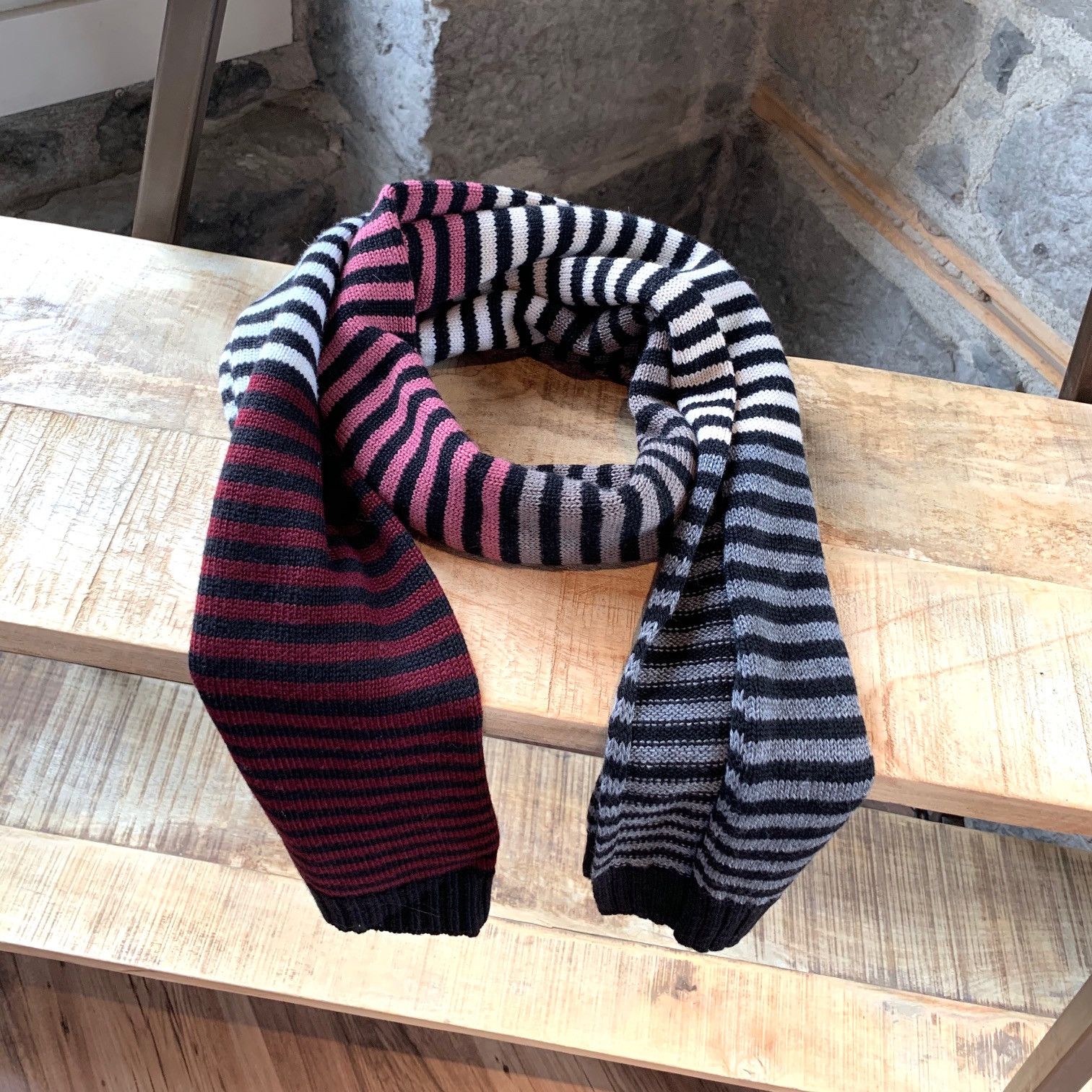 Missoni Missoni Striped Wool Scarf Size ONE SIZE - 1 Thumbnail