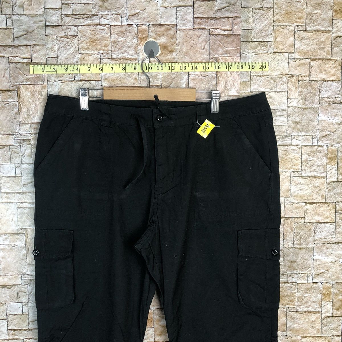 Japanese Brand Smile Land Dark Blue Cropped Pants #A317 Size US 36 / EU 52 - 2 Thumbnail