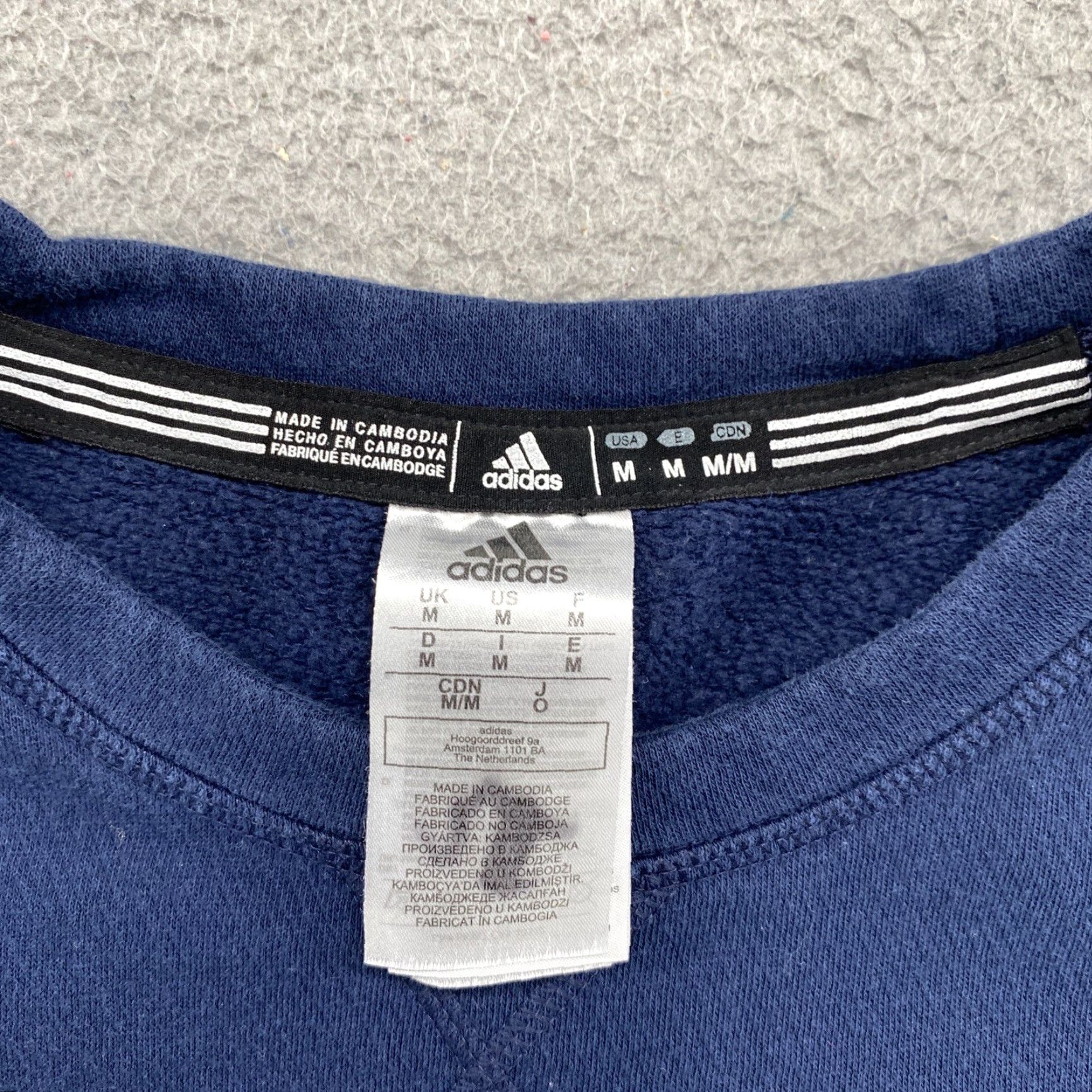 Adidas adidas Extreme Navy Blue Pullover Sweatshirt Men’s Size M Size US M / EU 48-50 / 2 - 3 Thumbnail