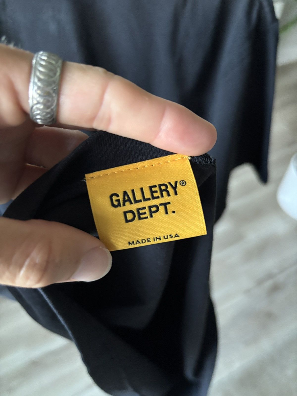 Gallery Dept. GALLERY DEPT FRENCH LOGO TEE Size US M / EU 48-50 / 2 - 10 Thumbnail