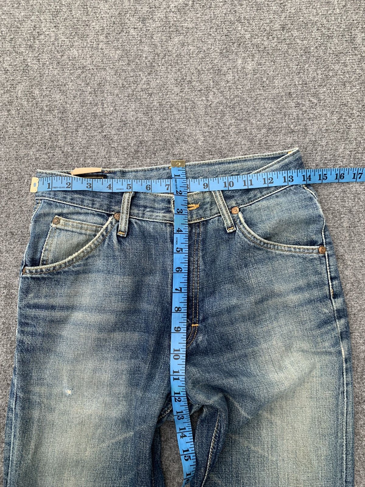 Lee FLARE DISTRESSED LEE RIDER. Size US 28 / EU 44 - 10 Thumbnail