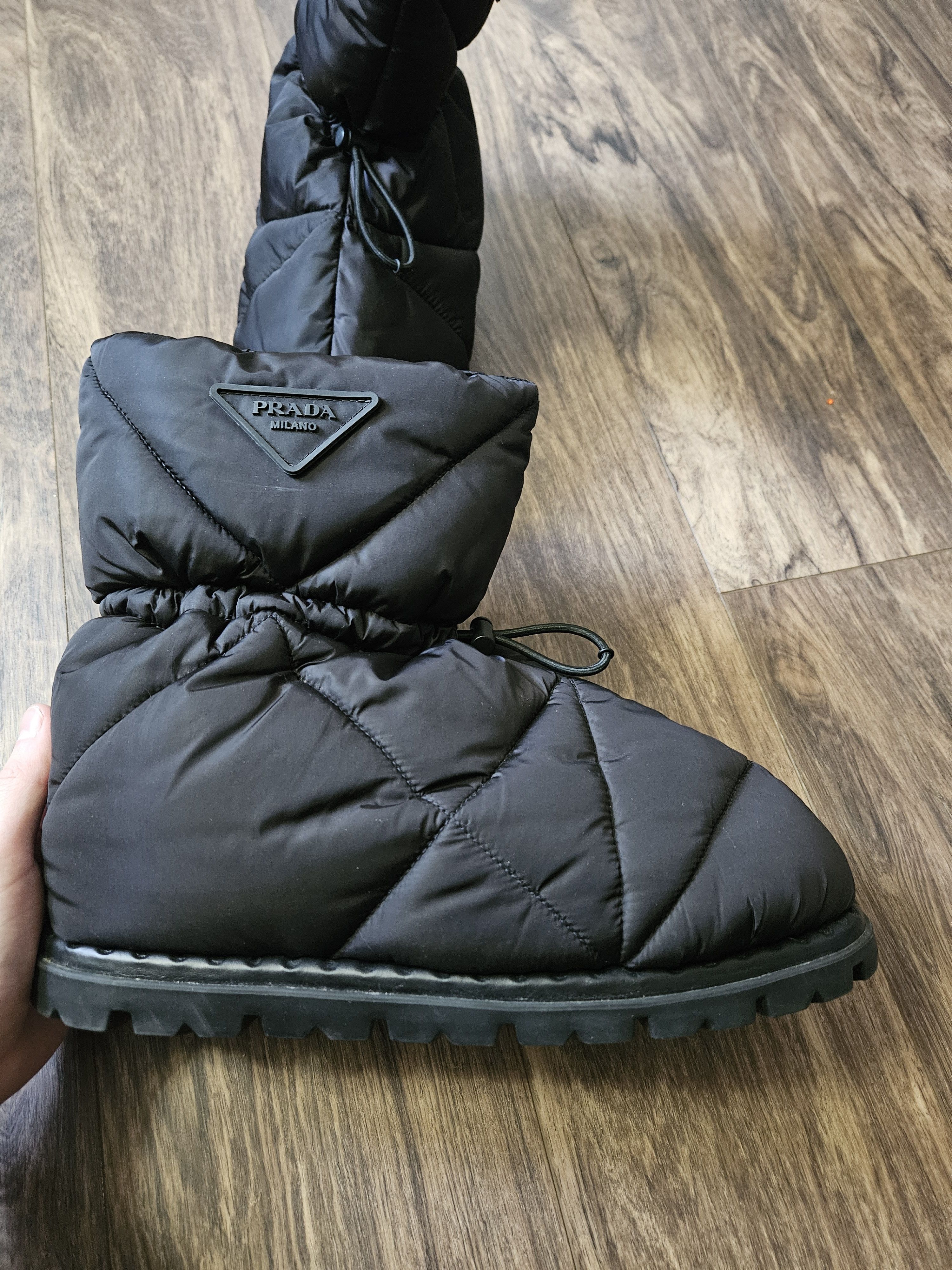 Prada Apres Ski Quilted Nylon Padder Puffer Ski Boots Size US 9 / EU 42 - 10 Thumbnail