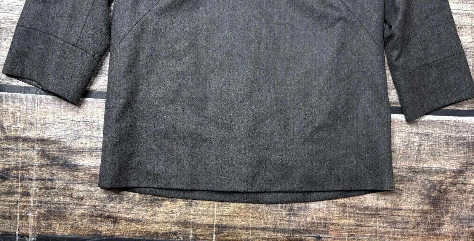 J.Crew J Crew Wool Jacket Womens Size 4 Cowl Neck Stretch Lined Zip Size S / US 4 / IT 40 - 5 Thumbnail