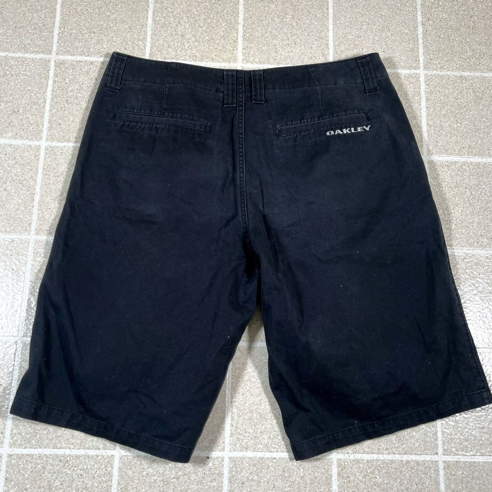 Oakley Oakley Golf Shorts Casual Chino Men’s Size 34 Flat Front Black Size US 34 / EU 50 - 5 Thumbnail