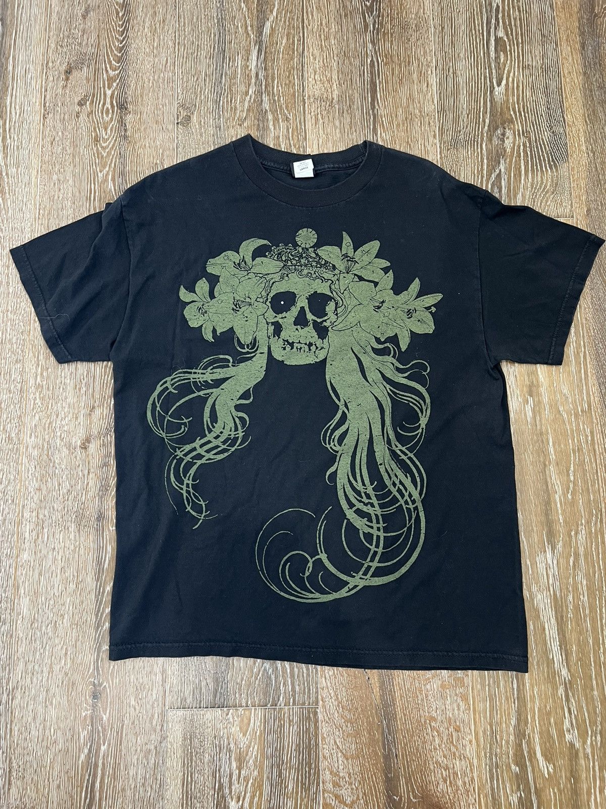 image of Band Tees x Rock Tees Vintage Converge Cinder Block Tee in Black, Men's (Size Large)