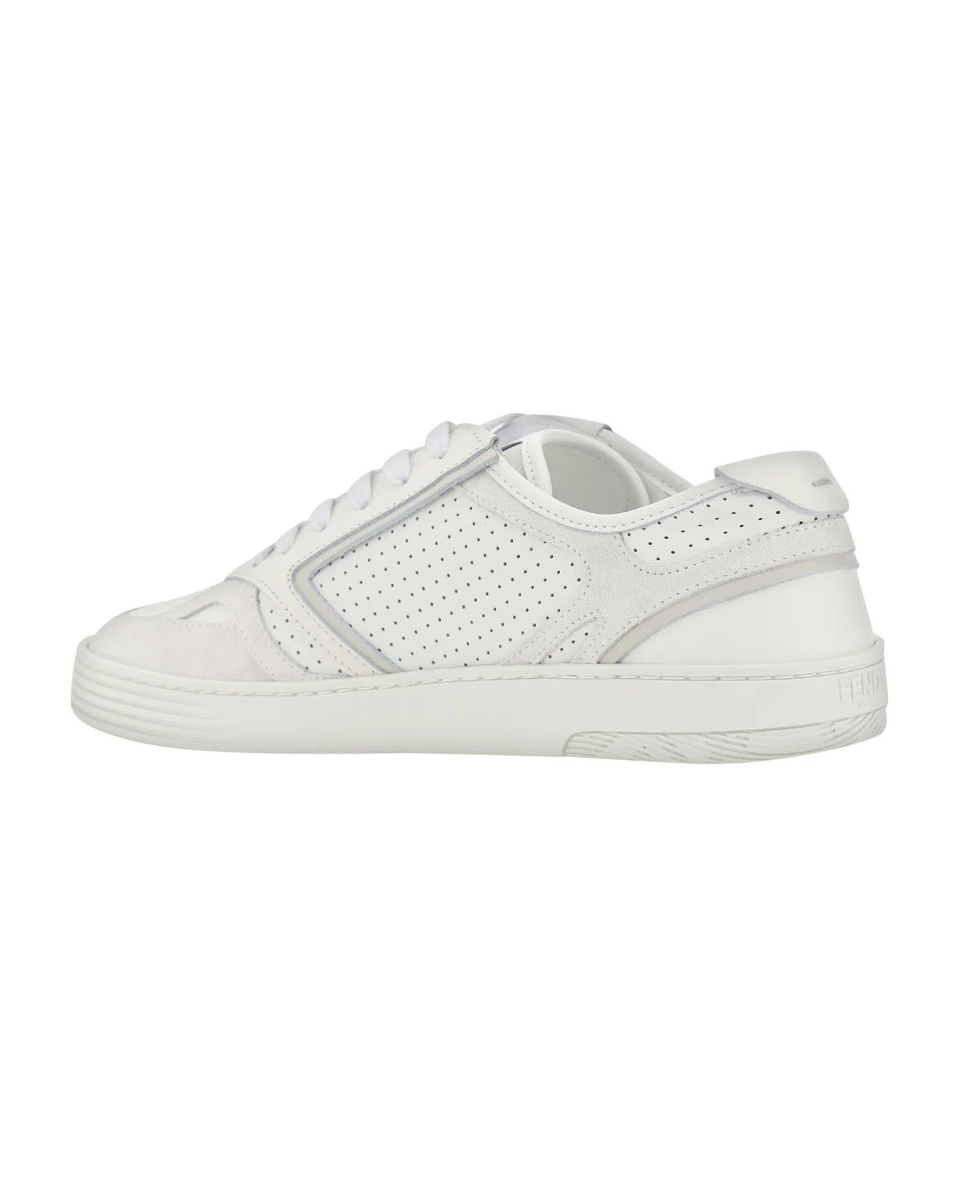 Fendi o1B3y1r0326 Low-Top Sneakers in White Size US 12 / EU 45 - 3 Thumbnail