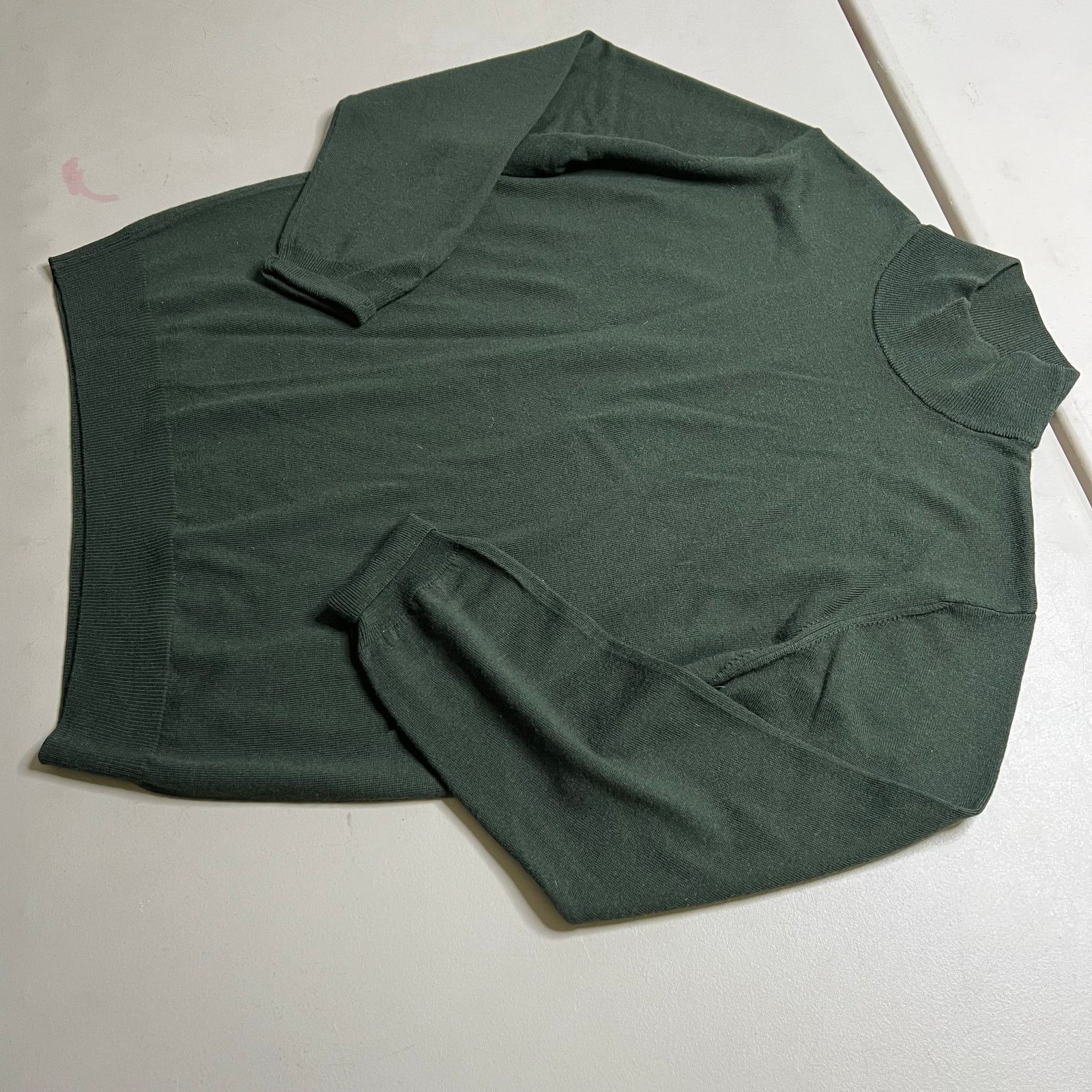 Toscano Vintage Toscano Made in Italy Merino Wool Mock Neck Sweater Size US L / EU 52-54 / 3 - 5 Thumbnail