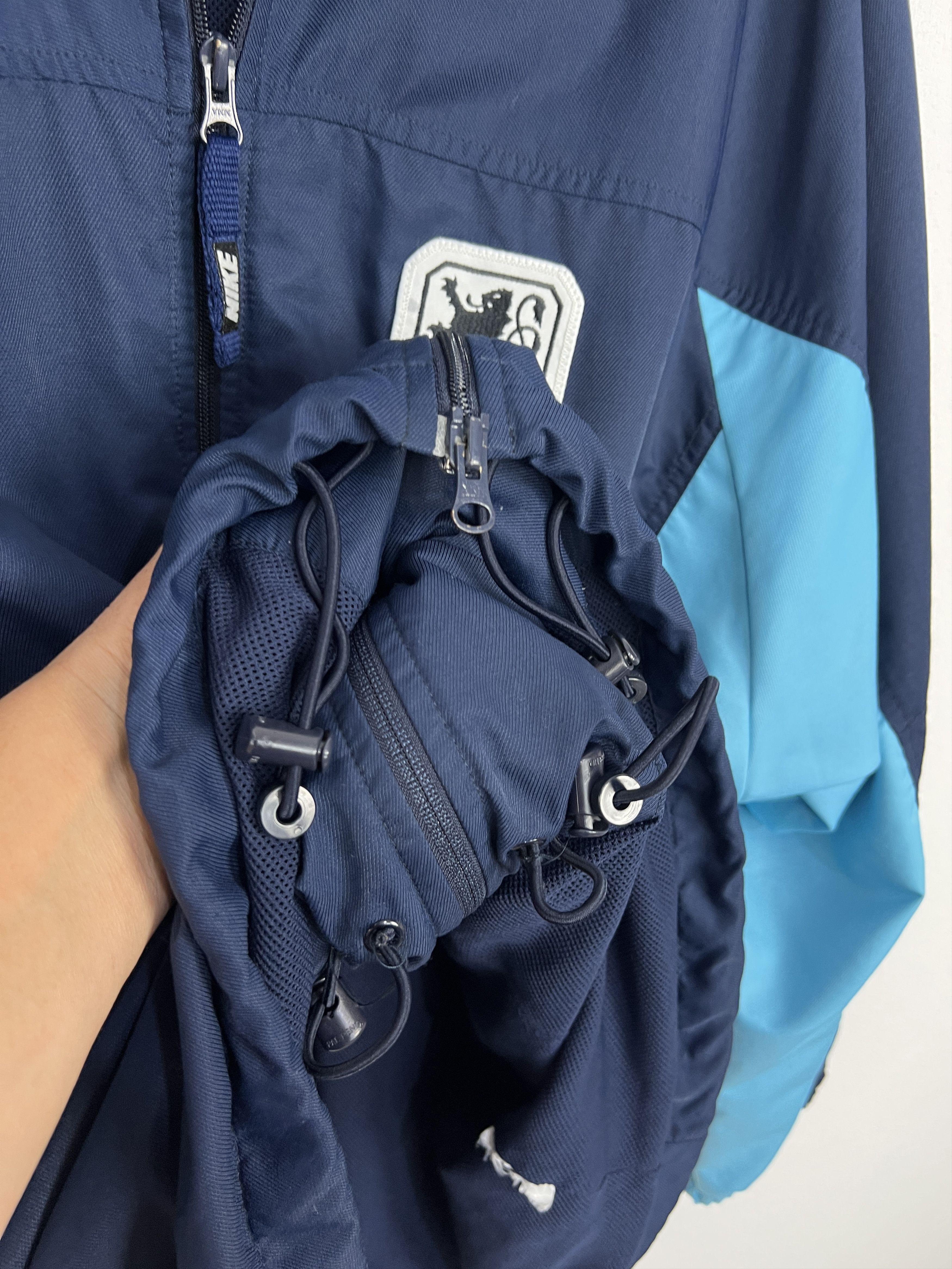 Nike Vintage 90's Nike 1860 Munich Football Jacket Bomber Size US L / EU 52-54 / 3 - 8 Thumbnail