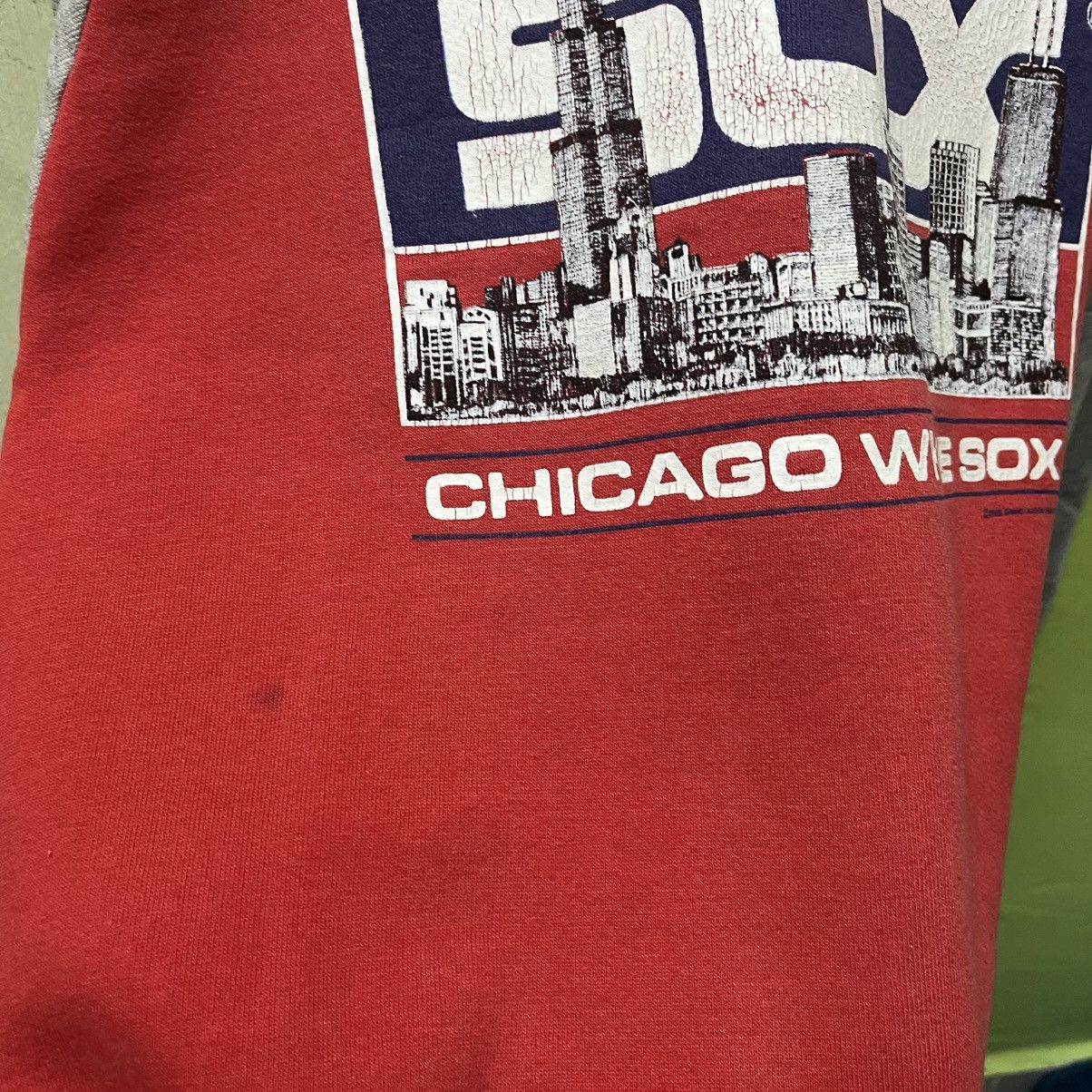 MLB Rare Vintage 90s MLB X Chicago White Sox Sweatshirt Size US S / EU 44-46 / 1 - 7 Thumbnail