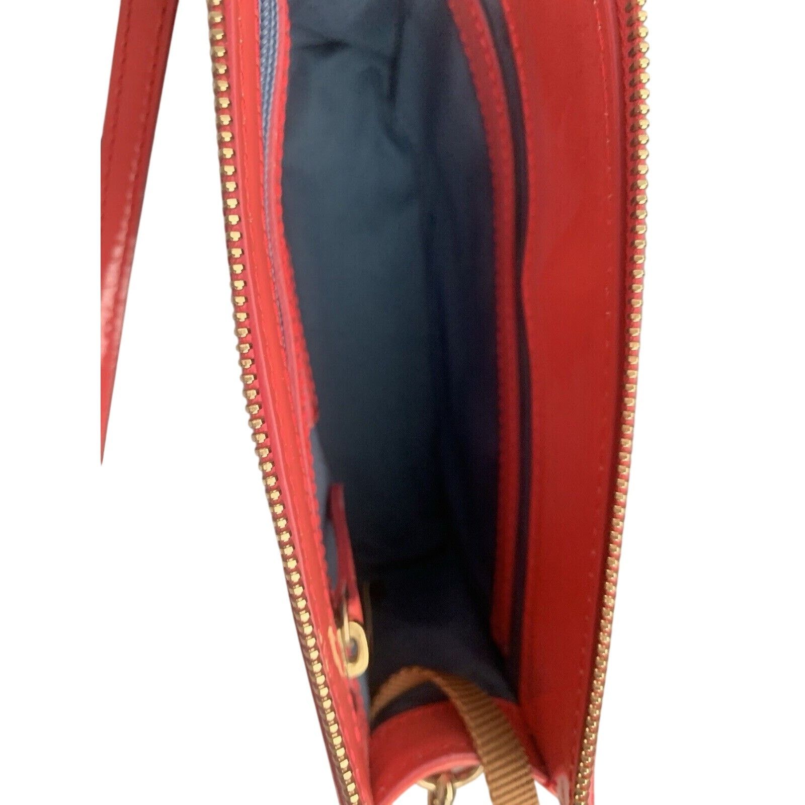 Dooney & Bourke Dooney & Bourke Patent Leather Hot Pink Janine Crossbody Size ONE SIZE - 13 Thumbnail