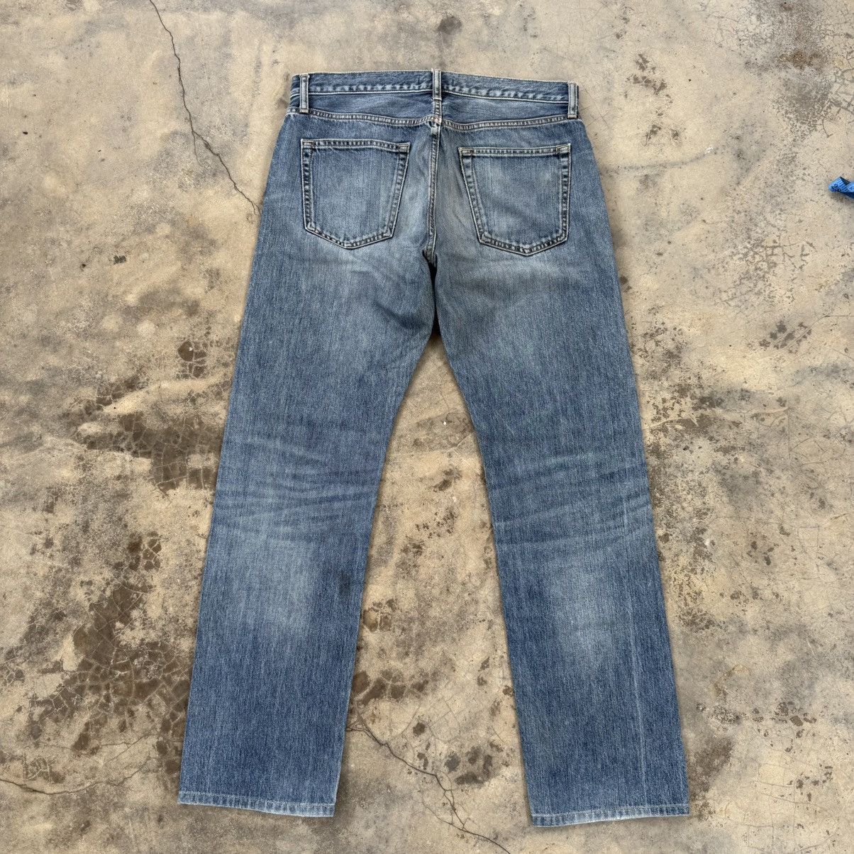 Japanese Brand VINTAGE JAPANESE SELVEDGE FADED JEAN DENIM PANTS Size US 34 / EU 50 - 2 Thumbnail
