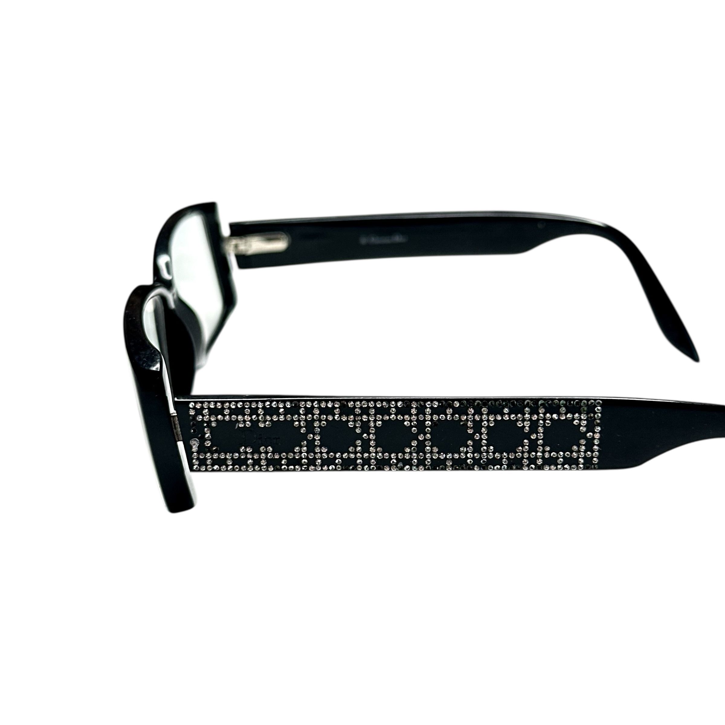 Dior CD Dior Swarovski Quilted Glasses Size ONE SIZE - 5 Thumbnail