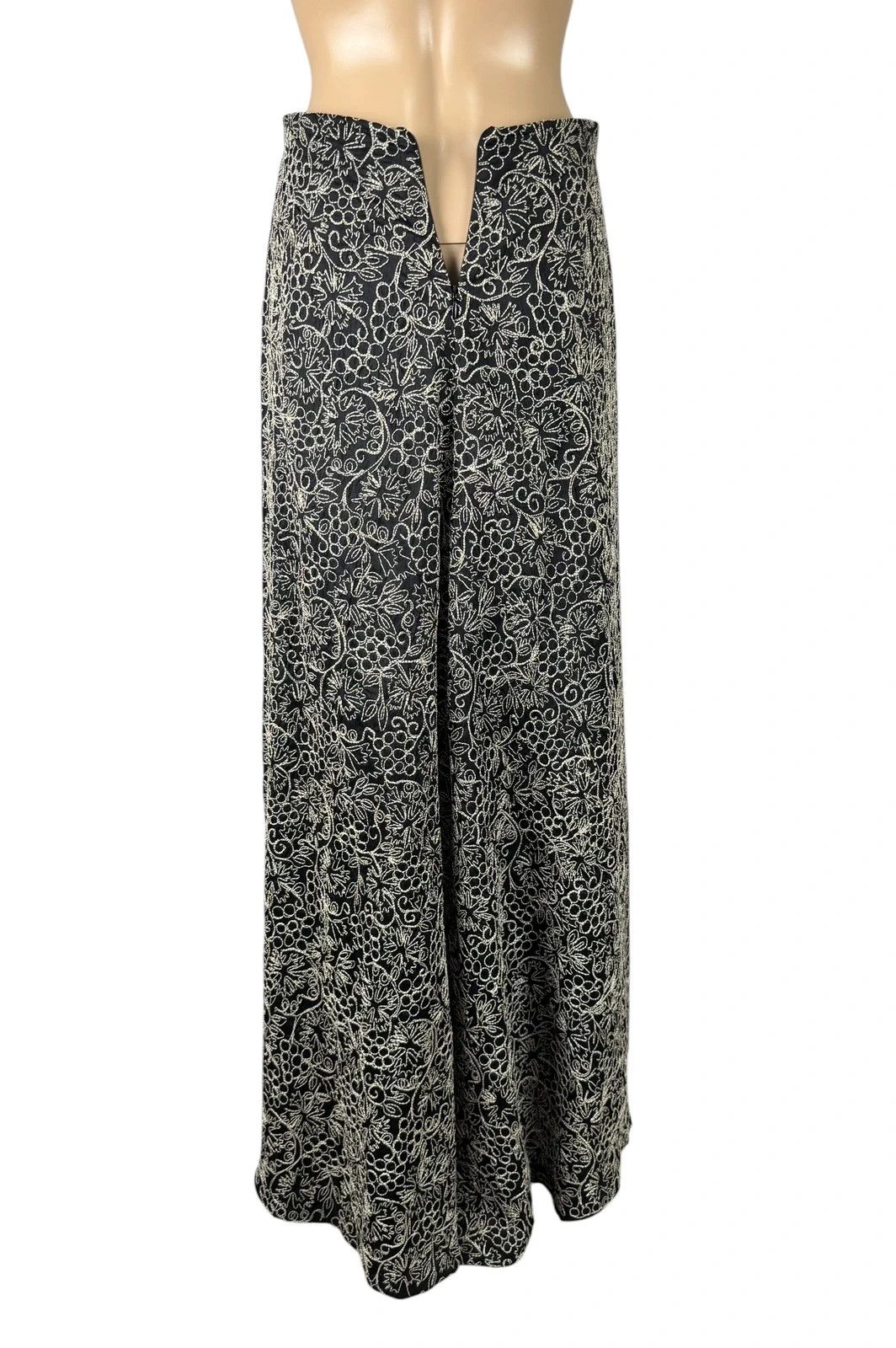 Annette Gortz Annette Gortz Galan Maxi Skirt Embroidered Silk size 36 Size 26" / US 2 / IT 38 - 7 Thumbnail