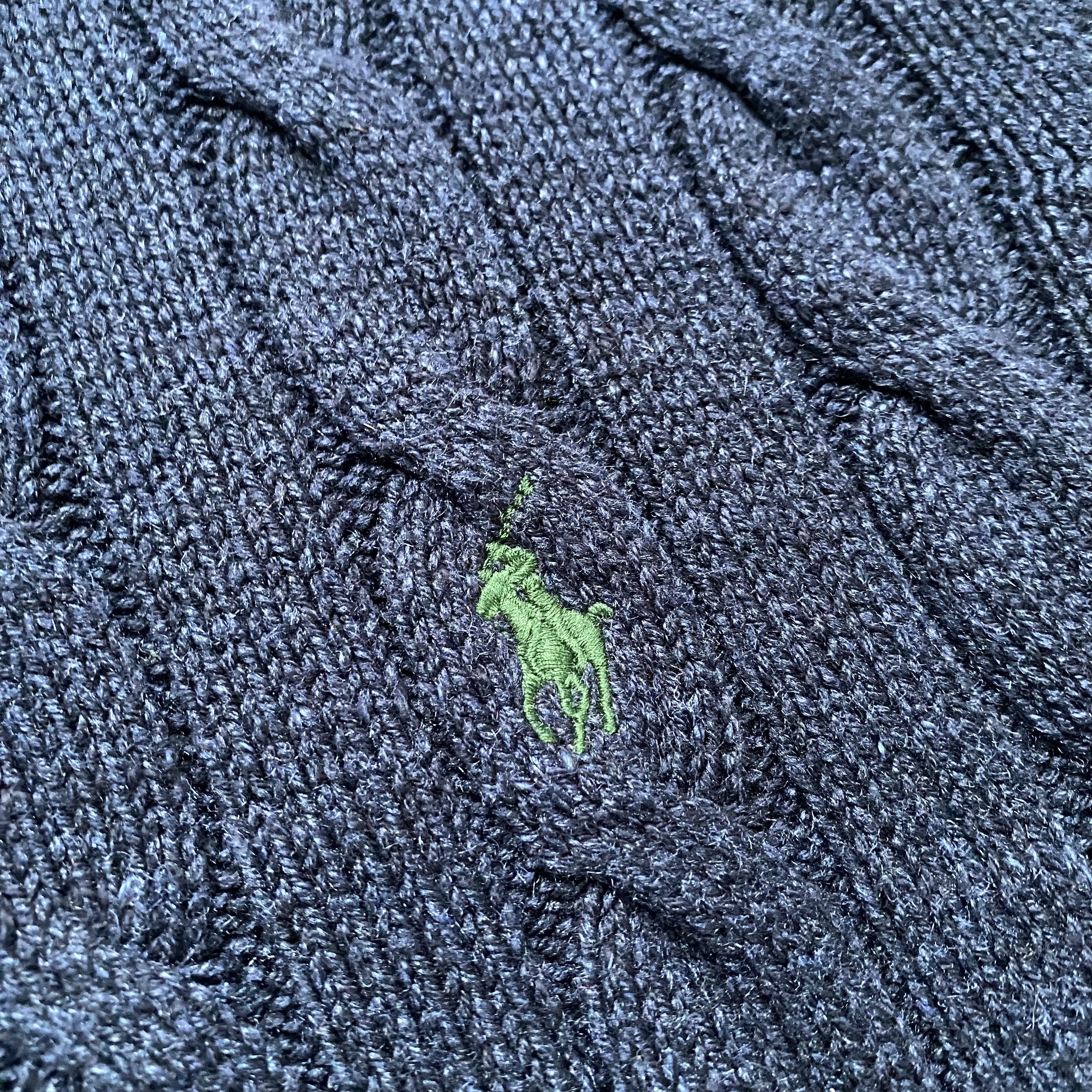 Polo Ralph Lauren Polo Ralph Lauren Knitted silk sweater pullover PRL logo Size US L / EU 52-54 / 3 - 7 Thumbnail