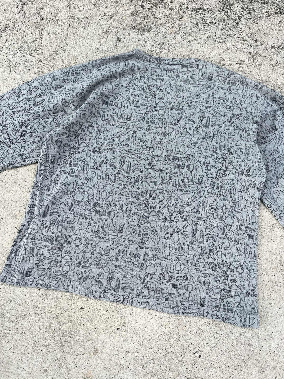 Comme des Garcons AW2003 Rare Comme Des Garcons Homme Wool Sweater Size US M / EU 48-50 / 2 - 18 Thumbnail
