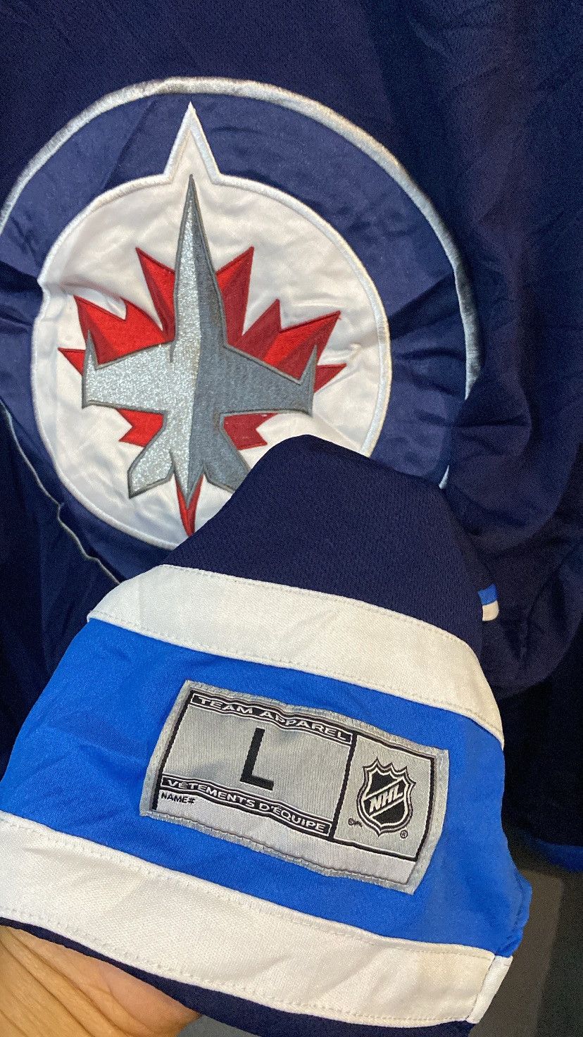 NHL ‼️NEED GONE‼️ NHL WINNIPEG JETS ICE HOCKEY JERSEY Size US L / EU 52-54 / 3 - 2 Thumbnail