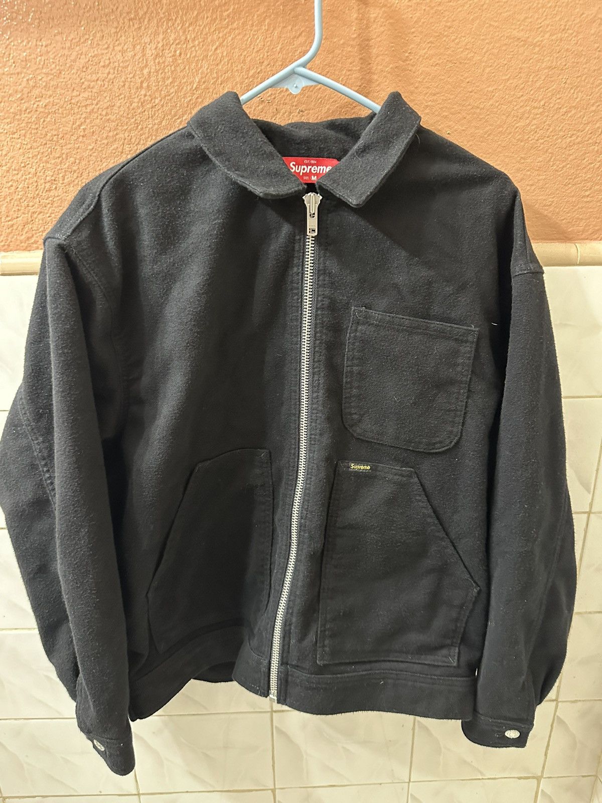 Supreme Supreme Moleskin Work Jacket F/W 23 | Grailed