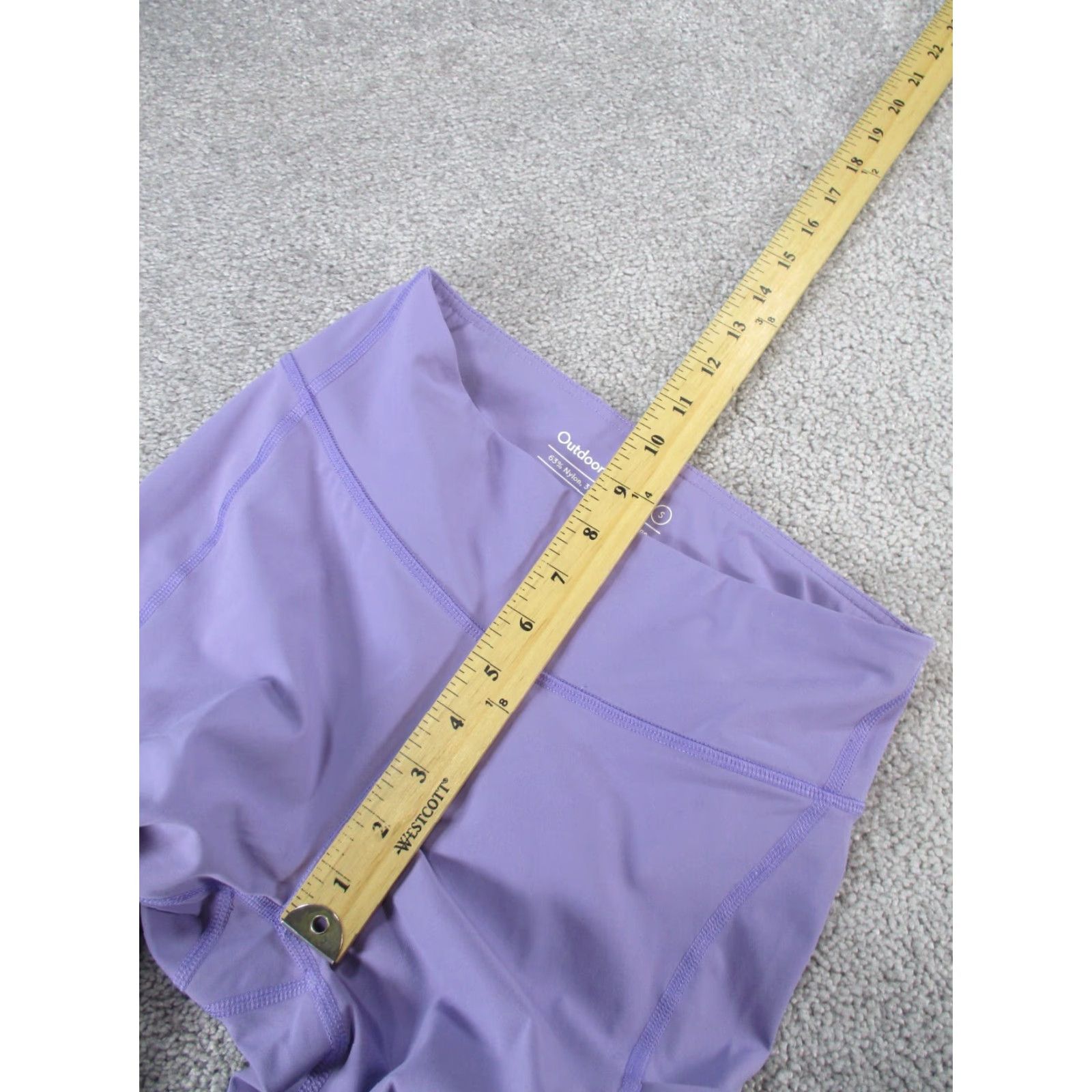LIV Outdoor Outdoor Voices Shorts Women S Purple Biker Nylon Spandex Activewear Gym Running 90s? Size 28" / US 6 / IT 42 - 6 Thumbnail