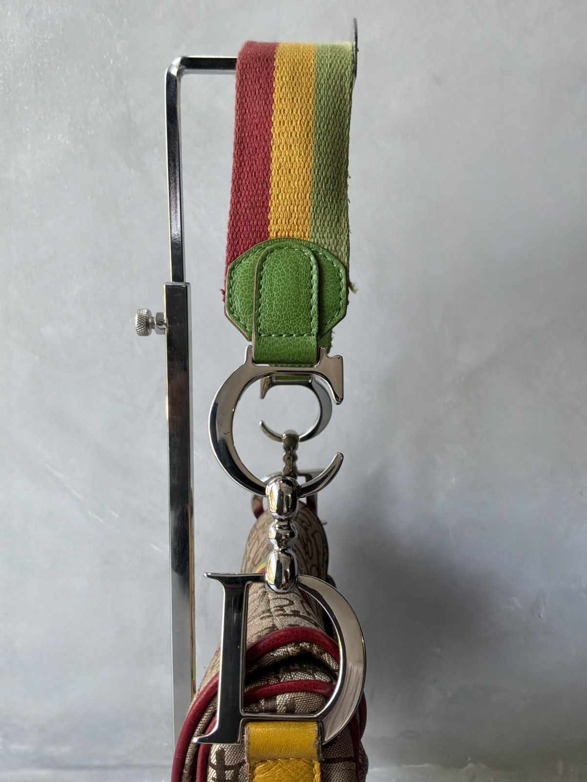 Dior Dior - Galliano Era - Rasta Saddle Bag Size ONE SIZE - 10 Thumbnail