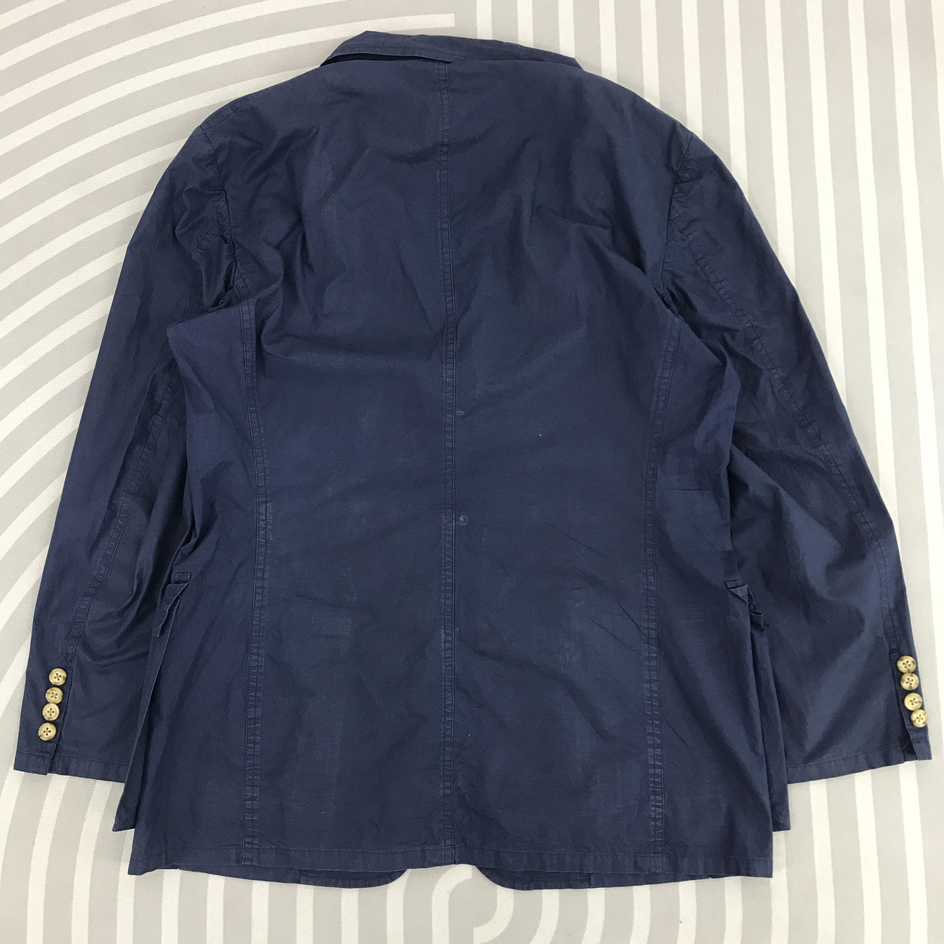 Polo Ralph Lauren Vtg Polo by Ralph Lauren button blazer Jacket faded Size US M / EU 48-50 / 2 - 6 Thumbnail