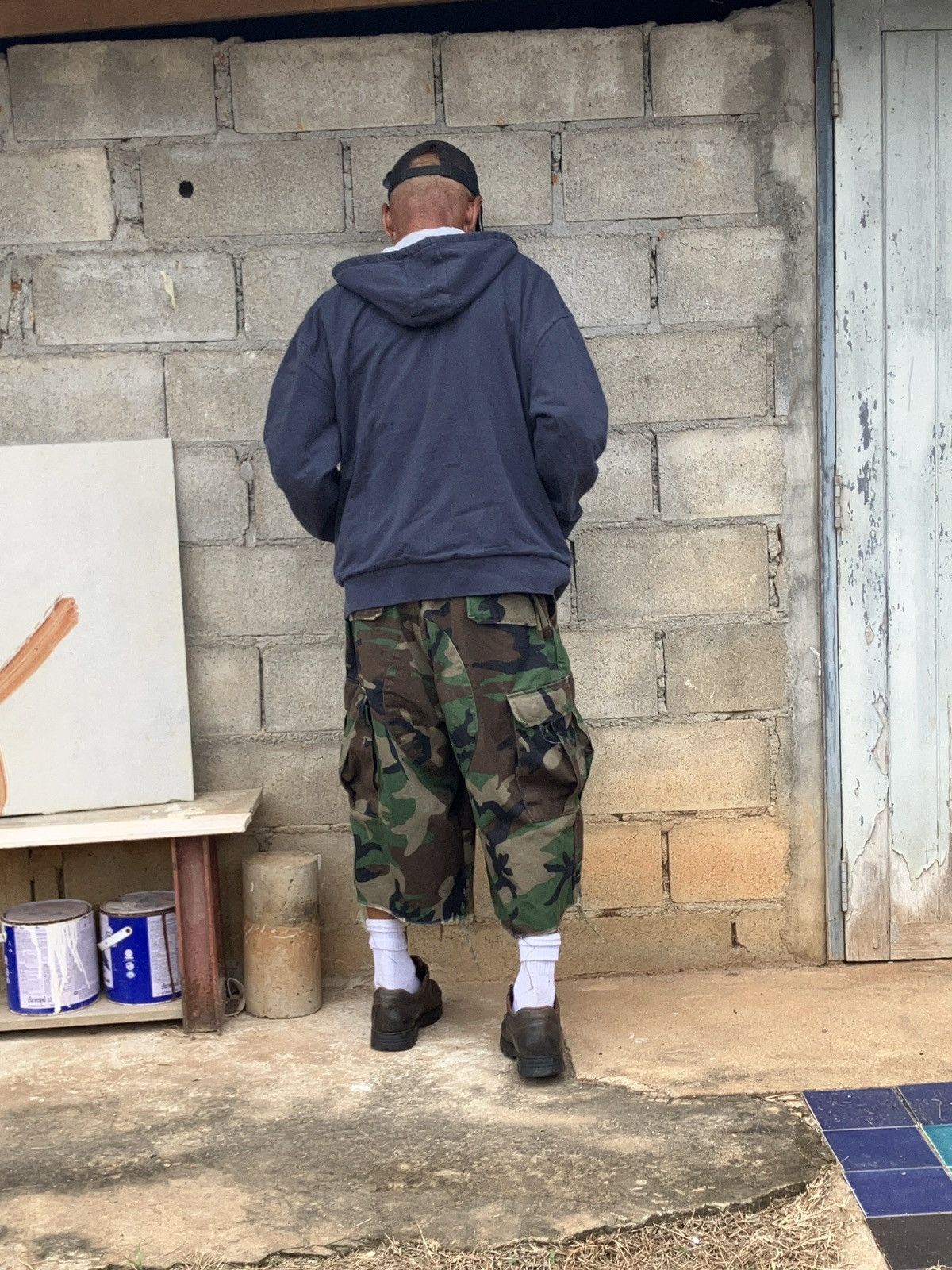 Vintage × Woodlands Custom Short Vintage military cargo pants. (TRU-SPEC 90’s) Size US 31 - 6 Thumbnail