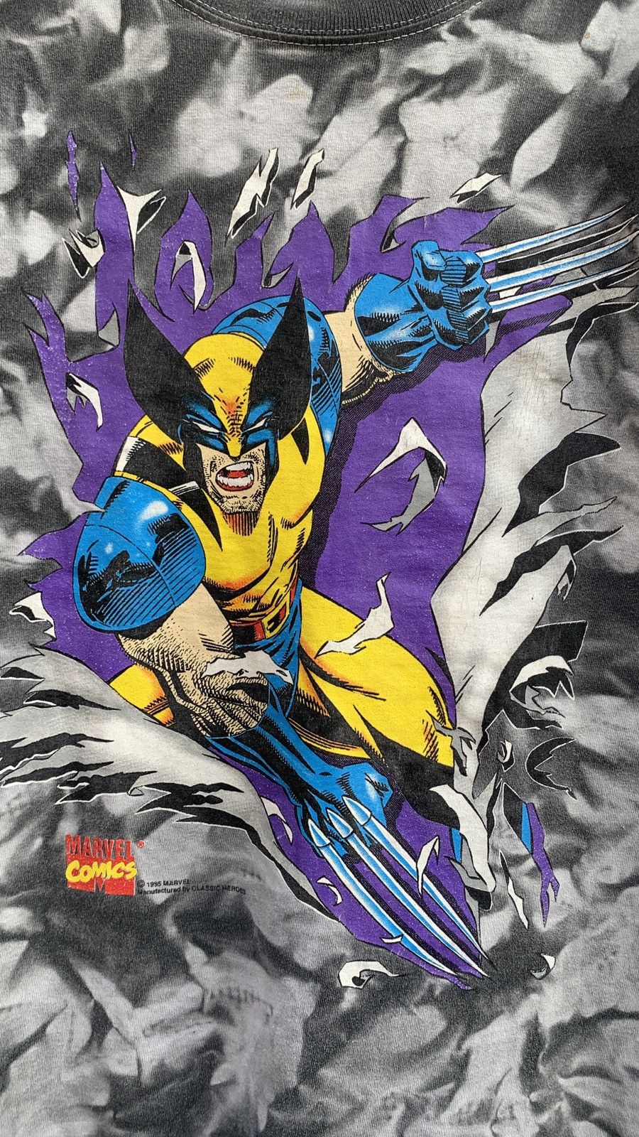 Marvel Comics Vintage 1995 Classic Heroes Wolverine Marvel T-Shirt Size US S / EU 44-46 / 1 - 2 Thumbnail