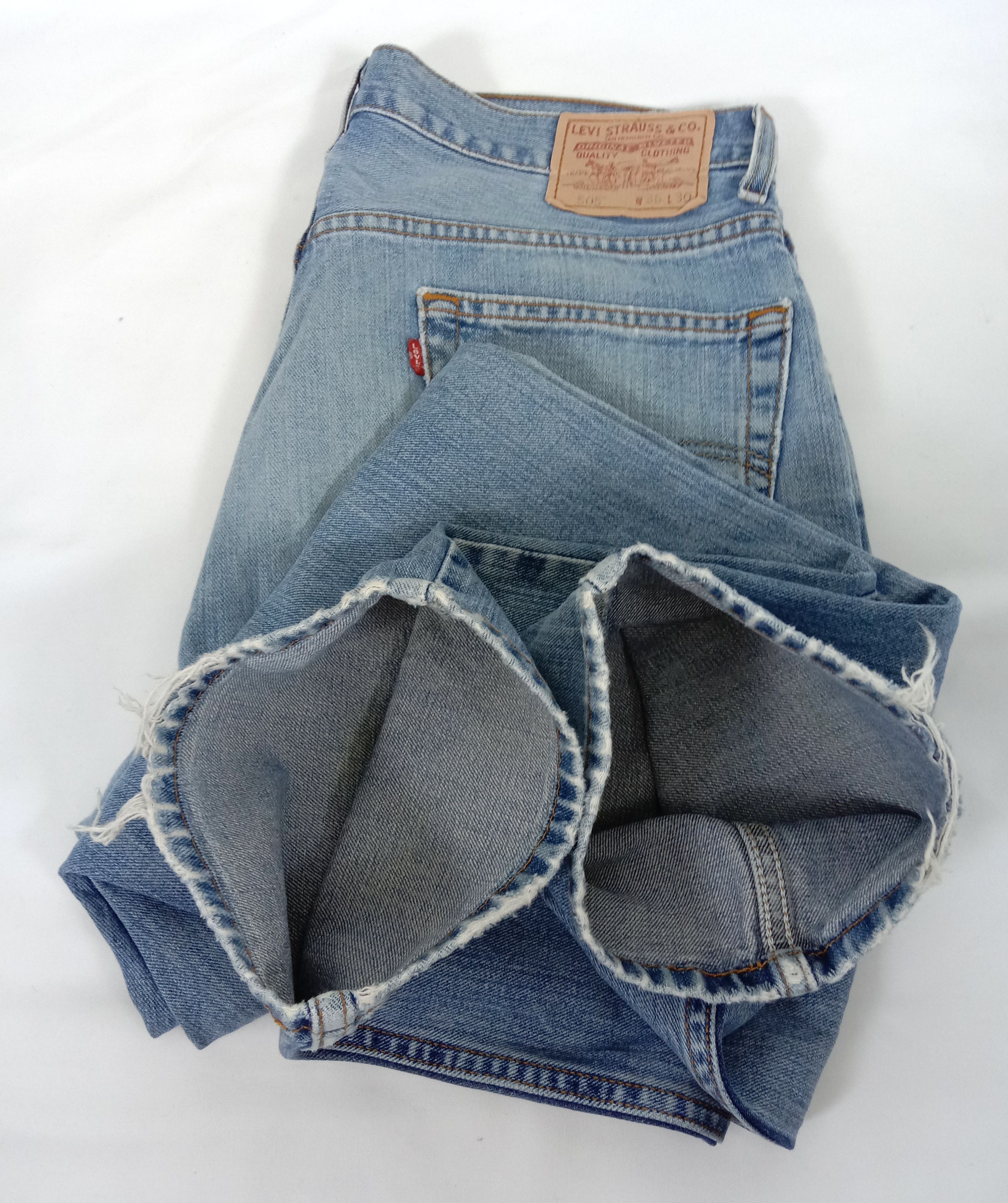 Levi's Vintage Levi's 505 Jeans Regular Fit Distressed Denim Size US 36 / EU 52 - 15 Thumbnail