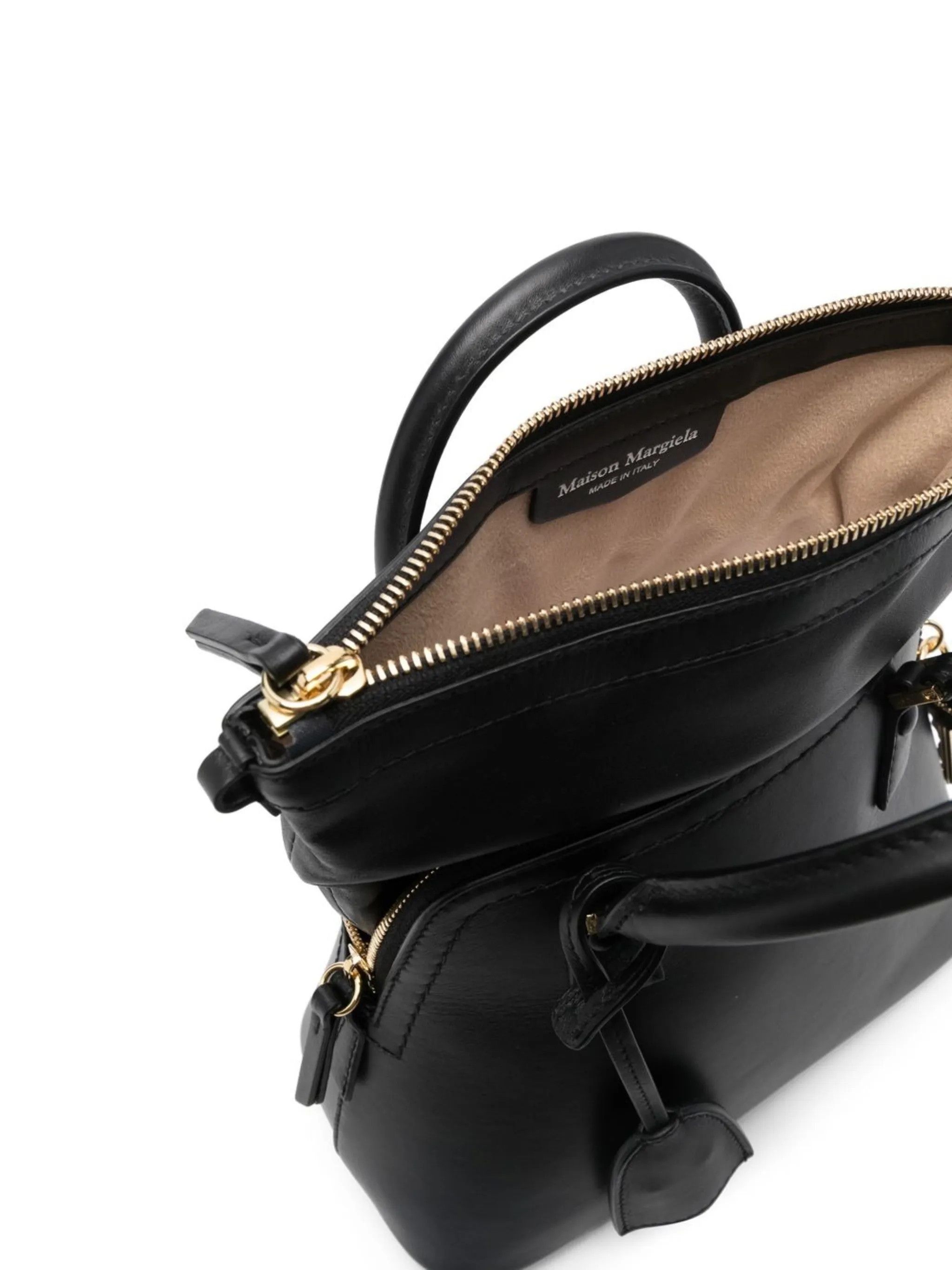 Maison Margiela oc11z0325 Size: OS / Mini Top-Handle Bag in Black Size ONE SIZE - 7 Thumbnail