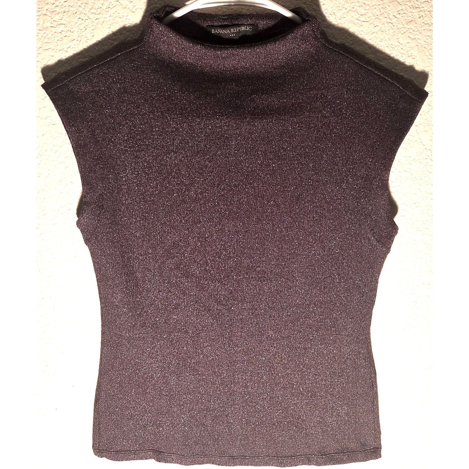 Banana Republic Banana Republic Metallic Shimmer Sleeveless Sweater - XS Size XS / US 0-2 / IT 36-38 - 4 Thumbnail