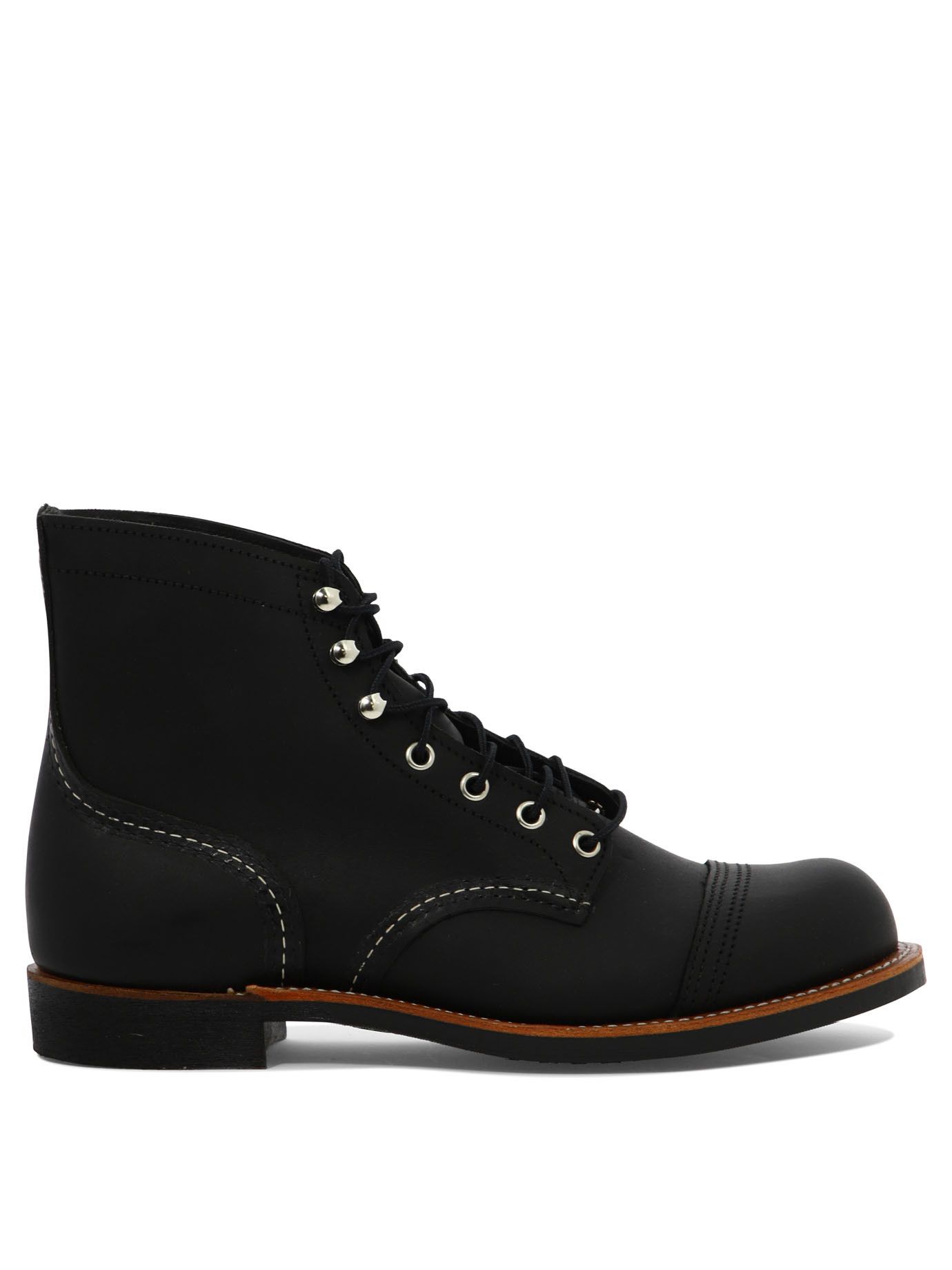 Red Wing Shoes Iron Ranger Lace-Up Boots Us 11.5 Men in Black