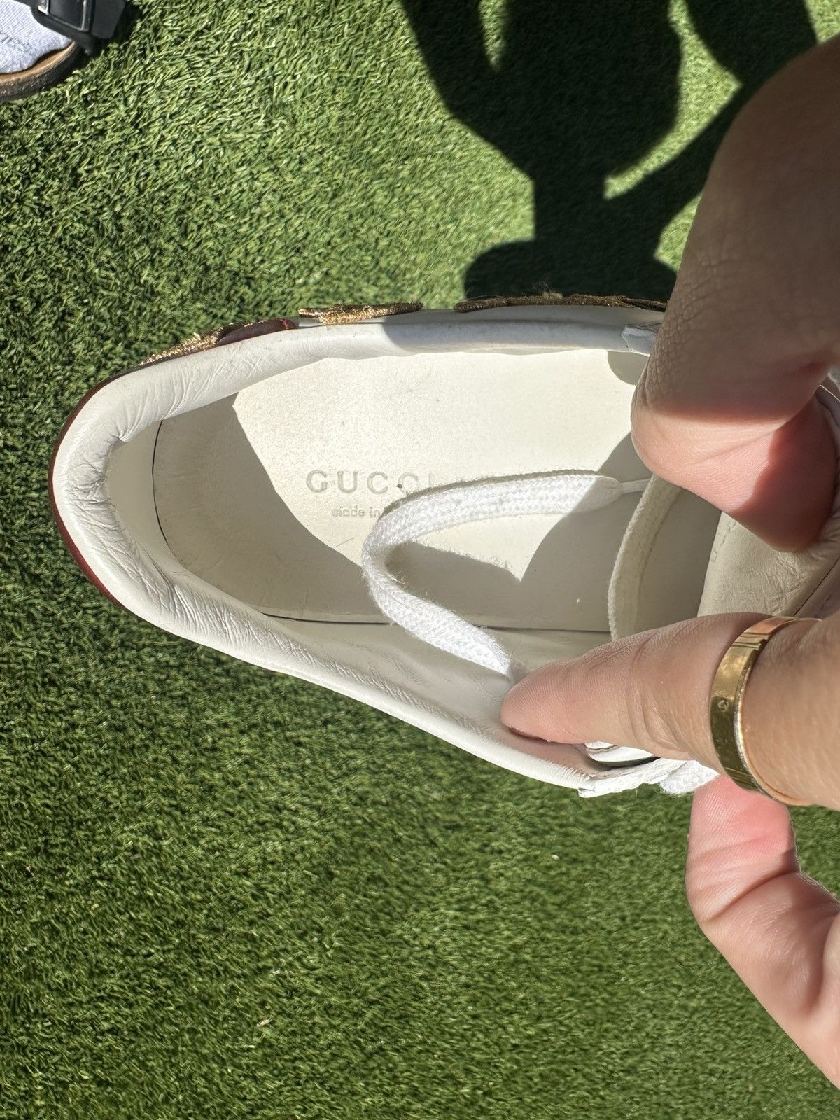 Gucci Gucci ace sneakers loved Size US 5.5 / IT 35.5 - 6 Thumbnail