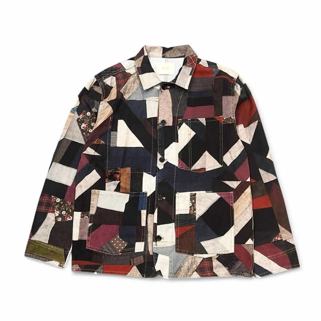 Aime Leon Dore ALD Patchwork Quilt Chore Shirt/Jacket Size US S / EU 44-46 / 1 - 1 Thumbnail