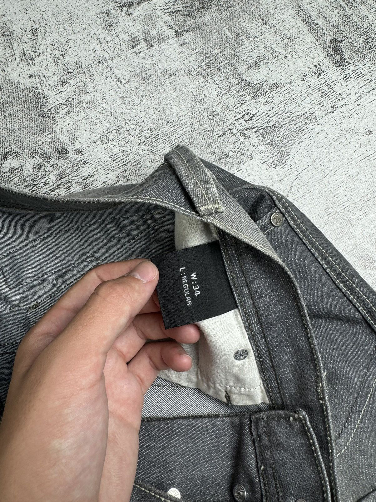 Japanese Brand Denim & Dye Rap Distressed Faded Cargo Multipocket Jeans Size US 34 / EU 50 - 15 Thumbnail