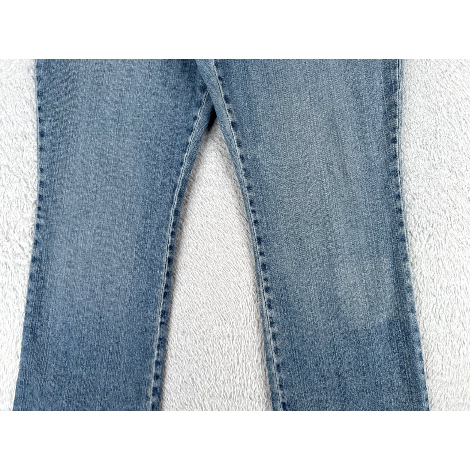 Vintage VINTAGE St. Johns Bay Women's Jeans Bootcut 12 Blue Denim Cotton Blend Medium Wash 30x30 Size 34" / US 12 / IT 48 - 3 Thumbnail