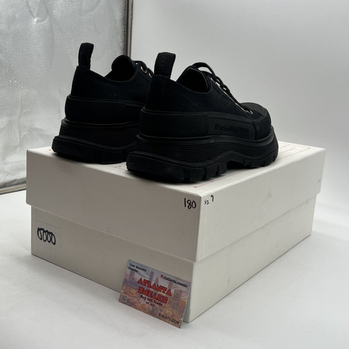 Alexander McQueen Alexander Mcqueen Tread Slick Low Top Size US 7 / EU 40 - 5 Thumbnail