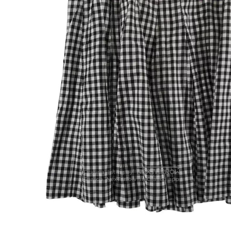 Comme des Garcons Comme des Garcons Size S Plaid patchwork skirt Size 22" - 3 Thumbnail