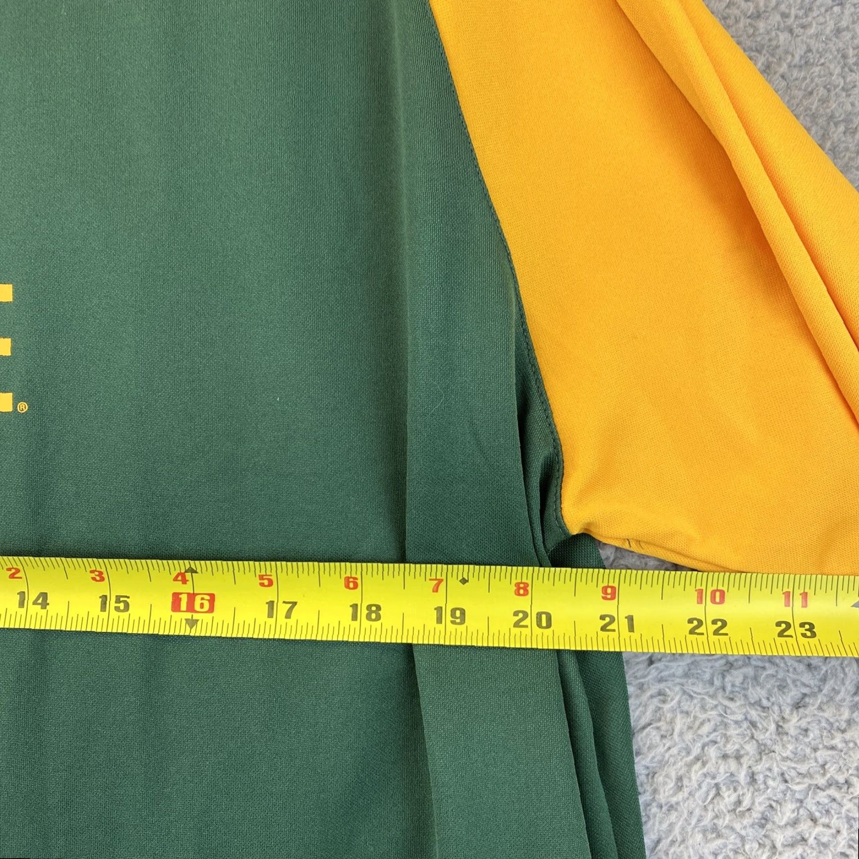 Under Armour Under Armour NCAA Colorado State Rams Men's Long Sleeve Tee T-Shirt Size XL 52-30 Crew Neck Polyester Logo Regular Men Green Size US XL / EU 56 / 4 - 4 Thumbnail