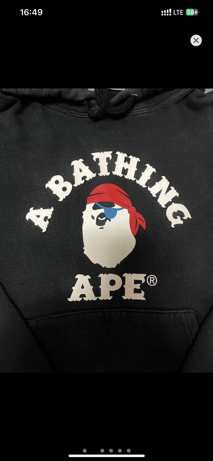 Bape Bape Pirate Store Pirate Ape Head Head Hoodie Size US S / EU 44-46 / 1 - 2 Thumbnail