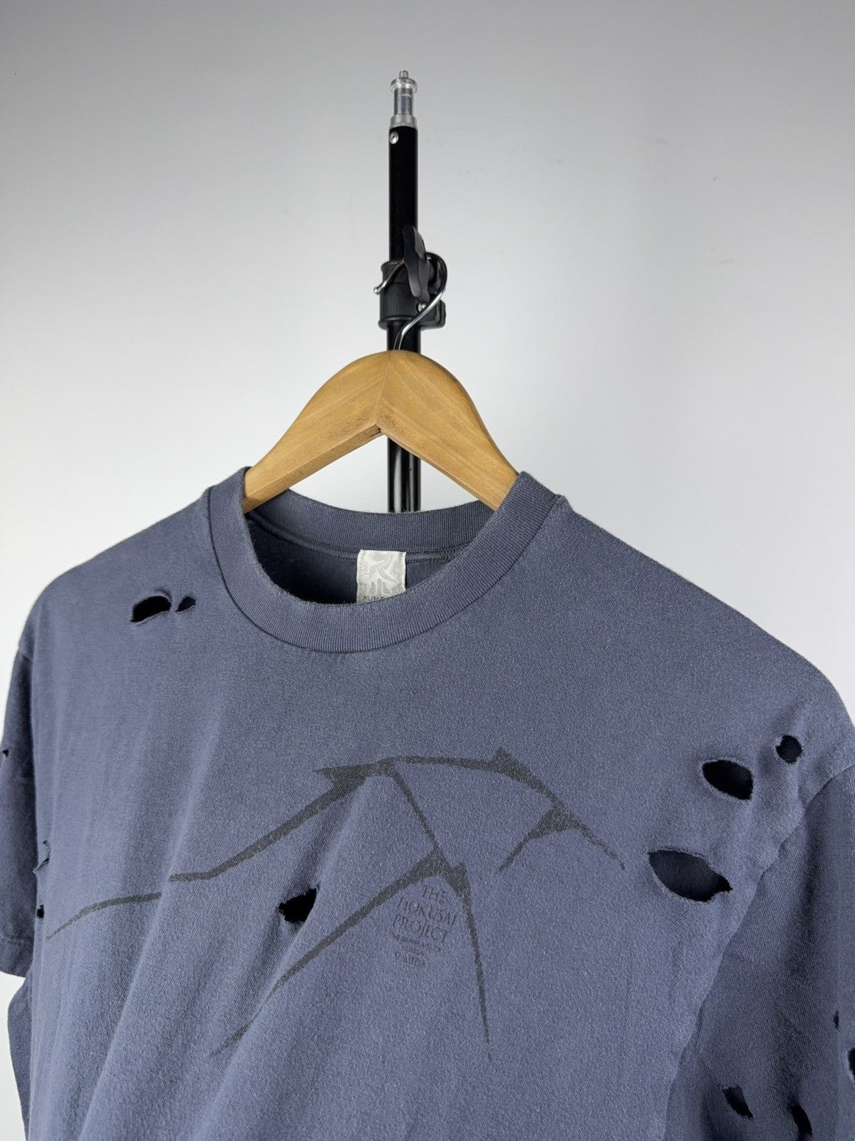 Japanese Brand Kume JP Tokyo Hokusai Fuji Graphic Distressed Tee Japan M Size US M / EU 48-50 / 2 - 4 Thumbnail