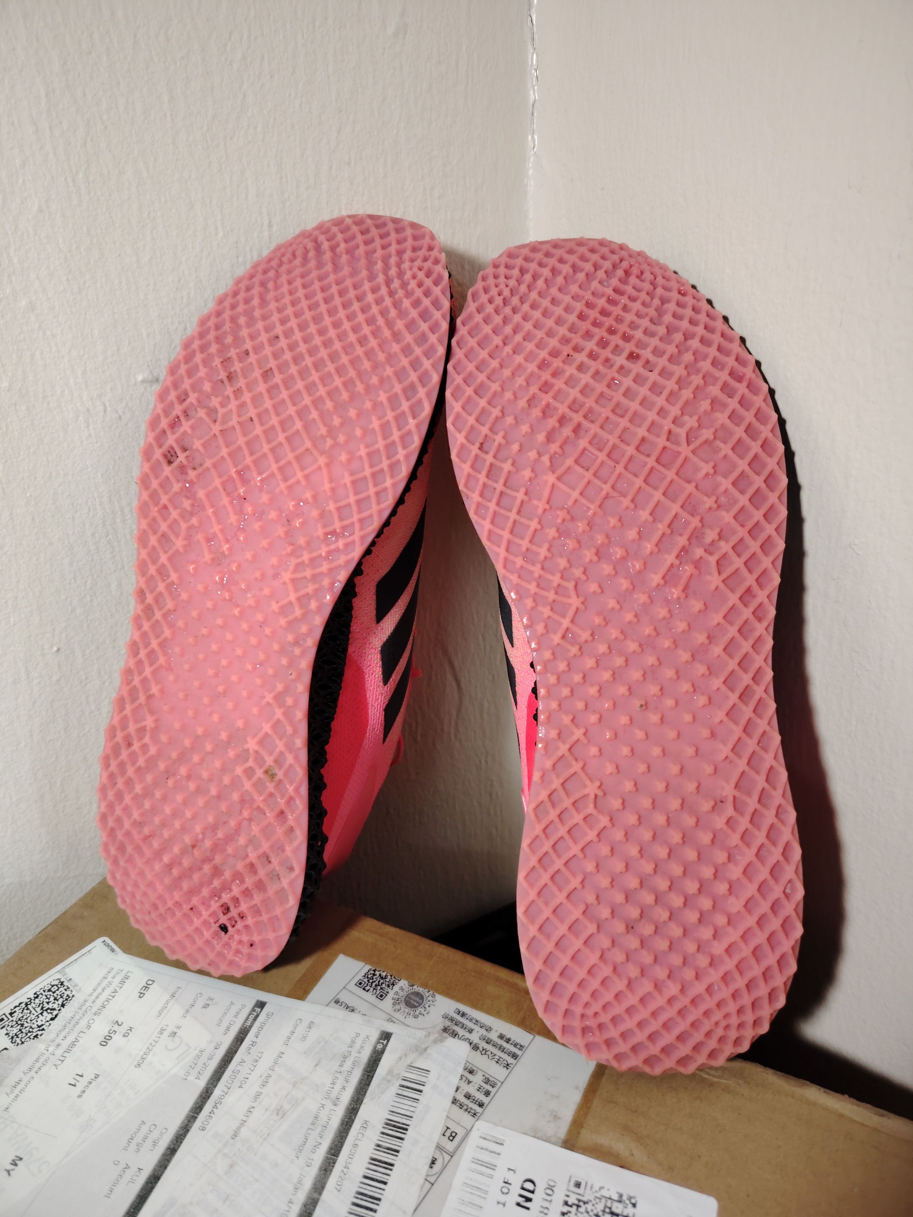 Adidas Adidas 4D Runner Signal Pink Free Shipping Size US 8.5 / EU 41-42 - 7 Thumbnail