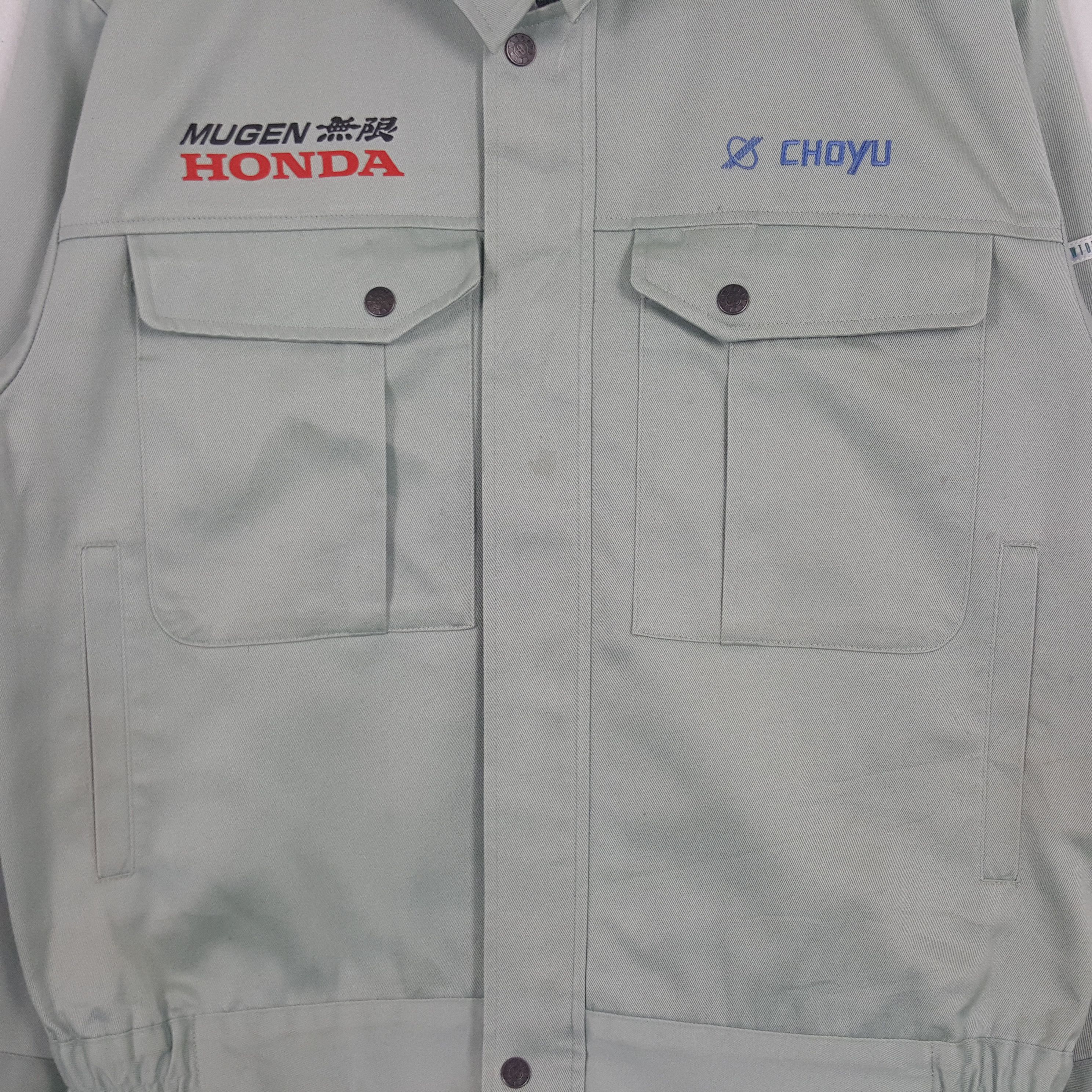 Honda × Japanese Brand × Vintage Vintage Mugen Honda Japanese Racing Team Custom Art Jacket Size US M / EU 48-50 / 2 - 4 Thumbnail