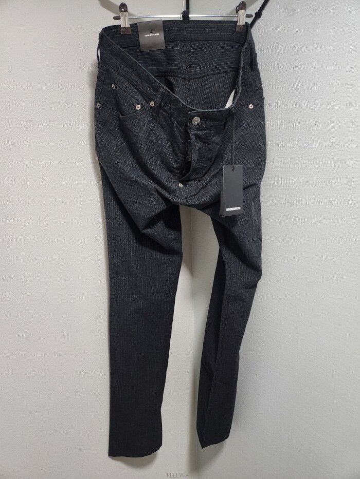 Dsquared2 **DSQUARED2 Cool Guy Striped Pants Size US 34 / EU 50 - 2 Thumbnail
